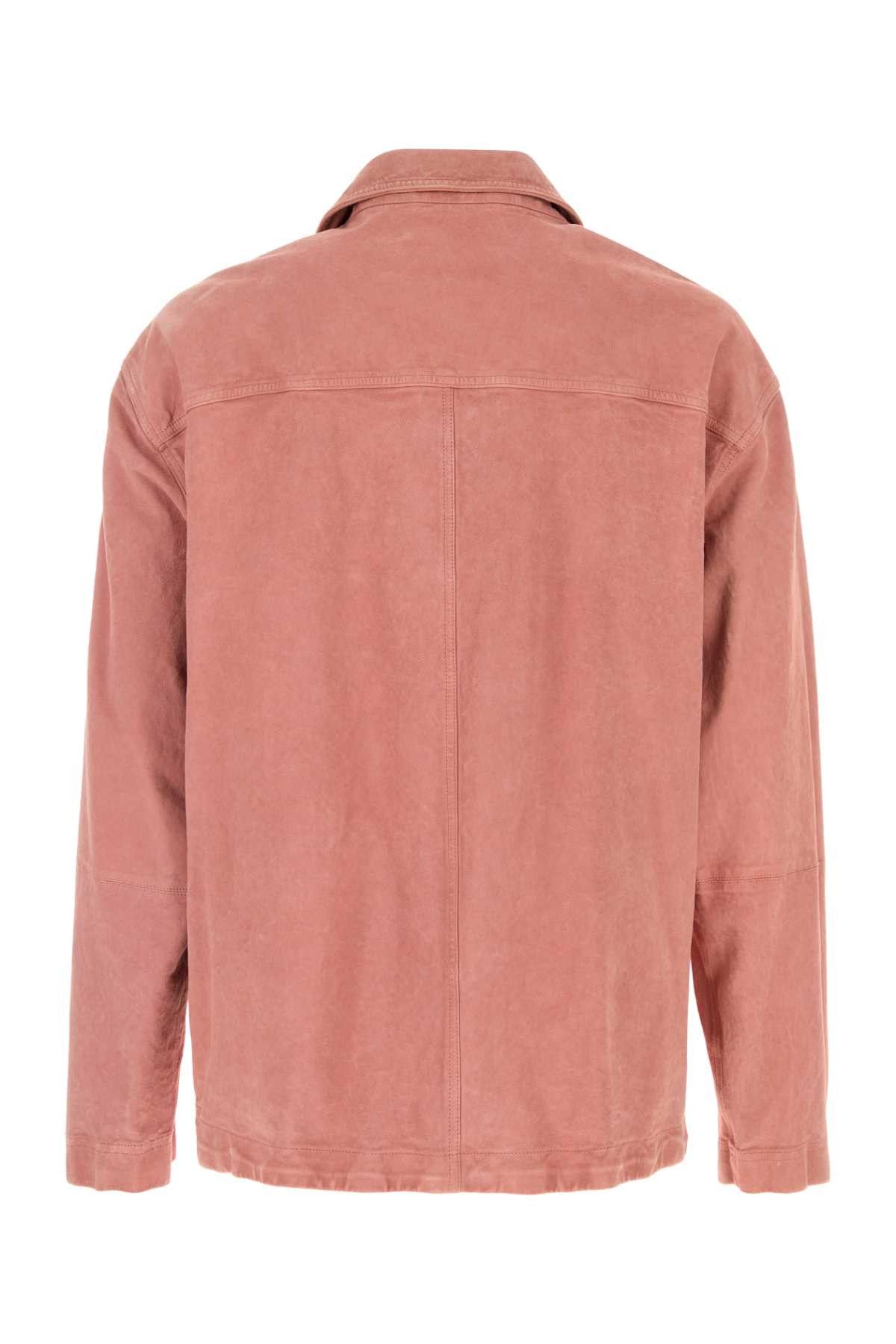Marni Pink Suede Shirt Size US L / EU 52-54 / 3 - 2 Thumbnail