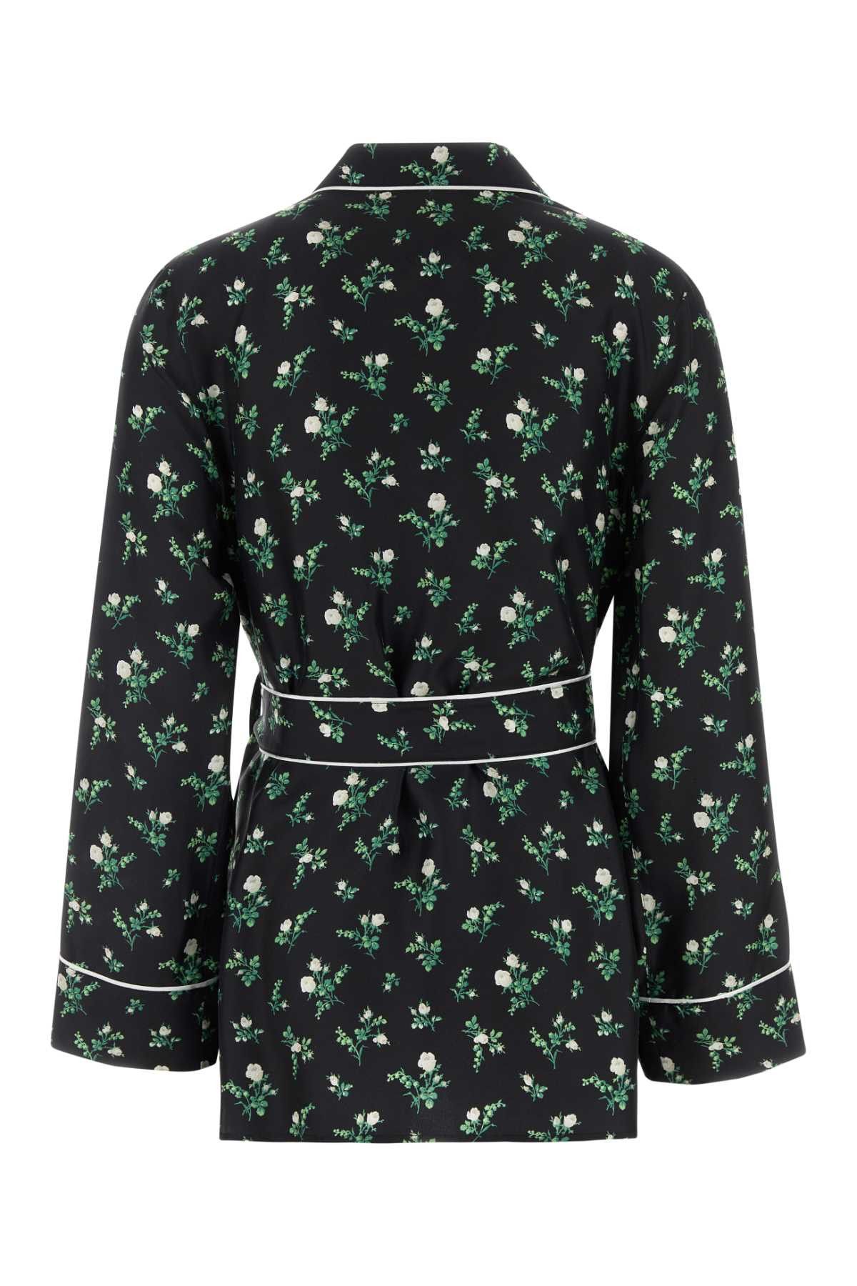 Dolce & Gabbana Printed Twill Shirt Size XS / US 0-2 / IT 36-38 - 2 Thumbnail