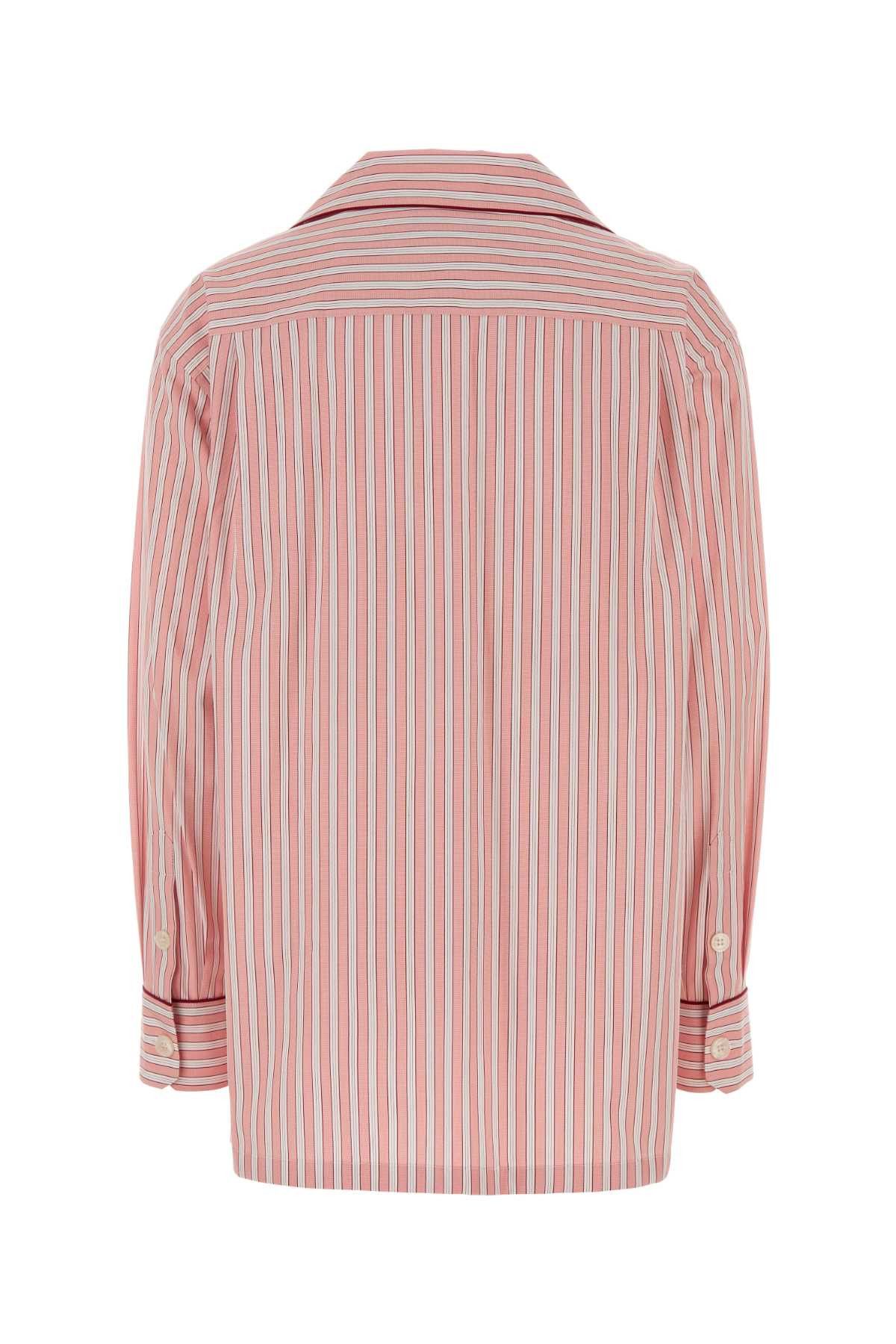 Dolce & Gabbana Embroidered Poplin Oversize Shirt Size S / US 4 / IT 40 - 2 Thumbnail