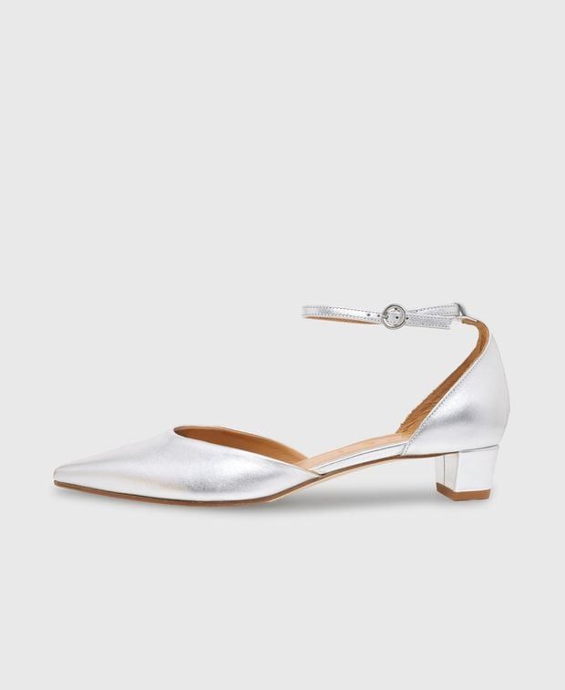 aeyde Perrine Ankle strap pump Size US 9 / IT 39 - 4 Thumbnail