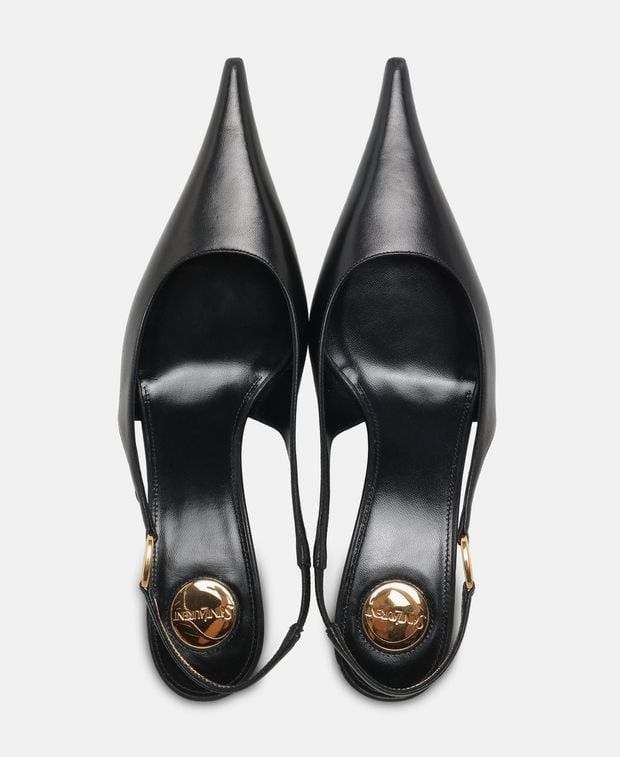 Saint Laurent Paris Nero Slingback pumps Size US 6 / IT 36 - 3 Thumbnail