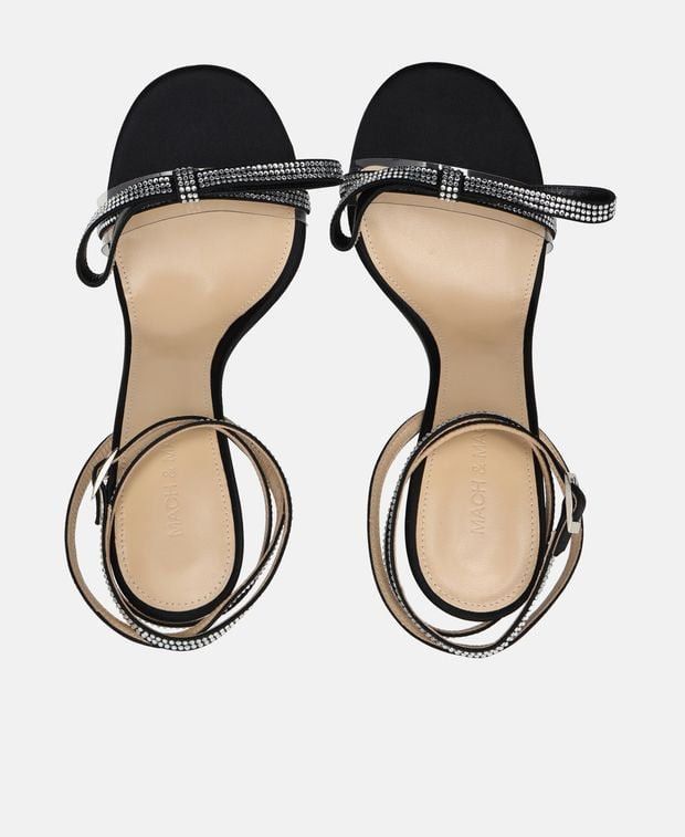 MACH & MACH French Bow Ankle strap sandals Size US 11 / IT 41 - 3 Thumbnail