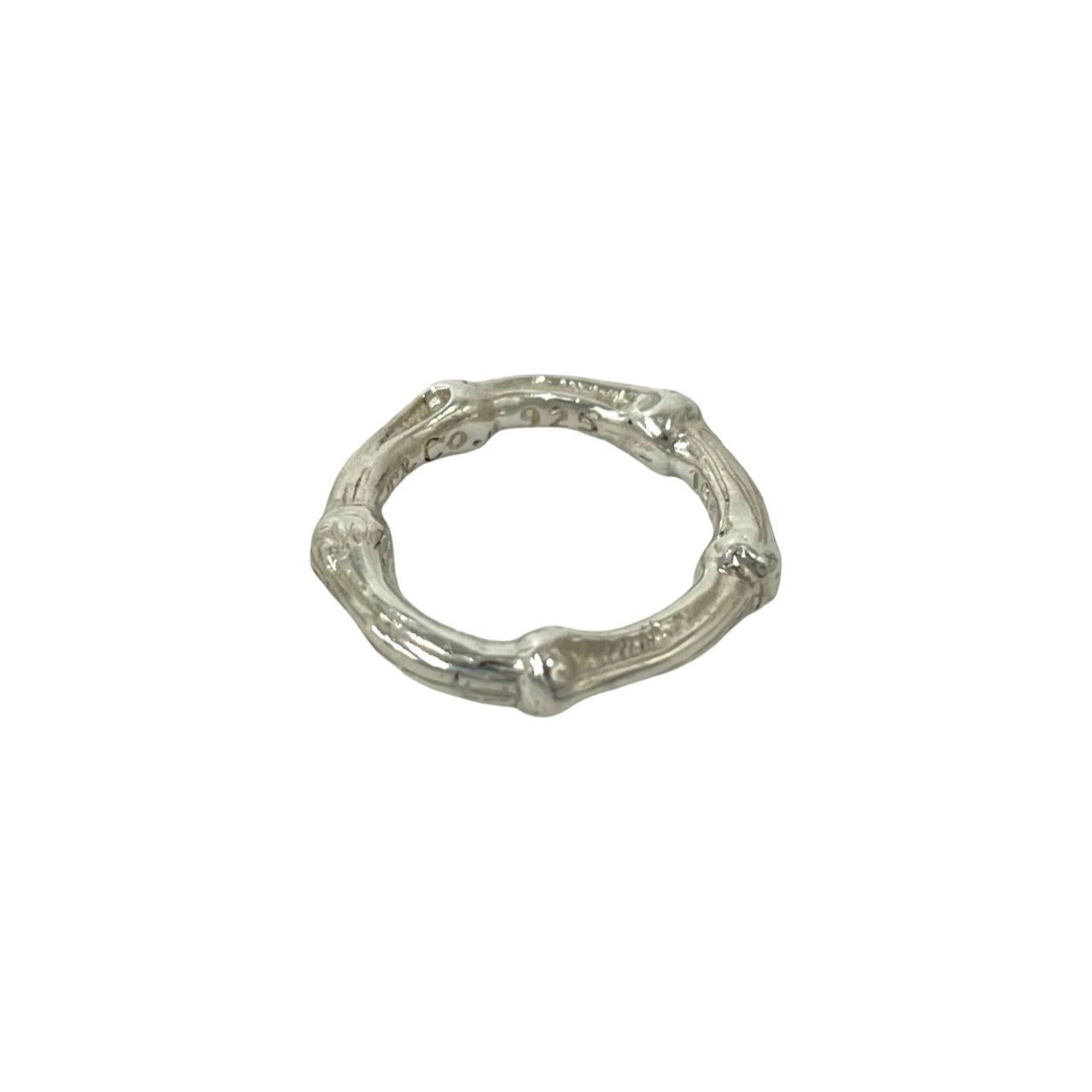 Tiffany & Co. TIFFANY&Co. Tiffany Bamboo Sterling Silver 925 Ring, Finger Accessory, 4-001 Size ONE SIZE - 6 Thumbnail
