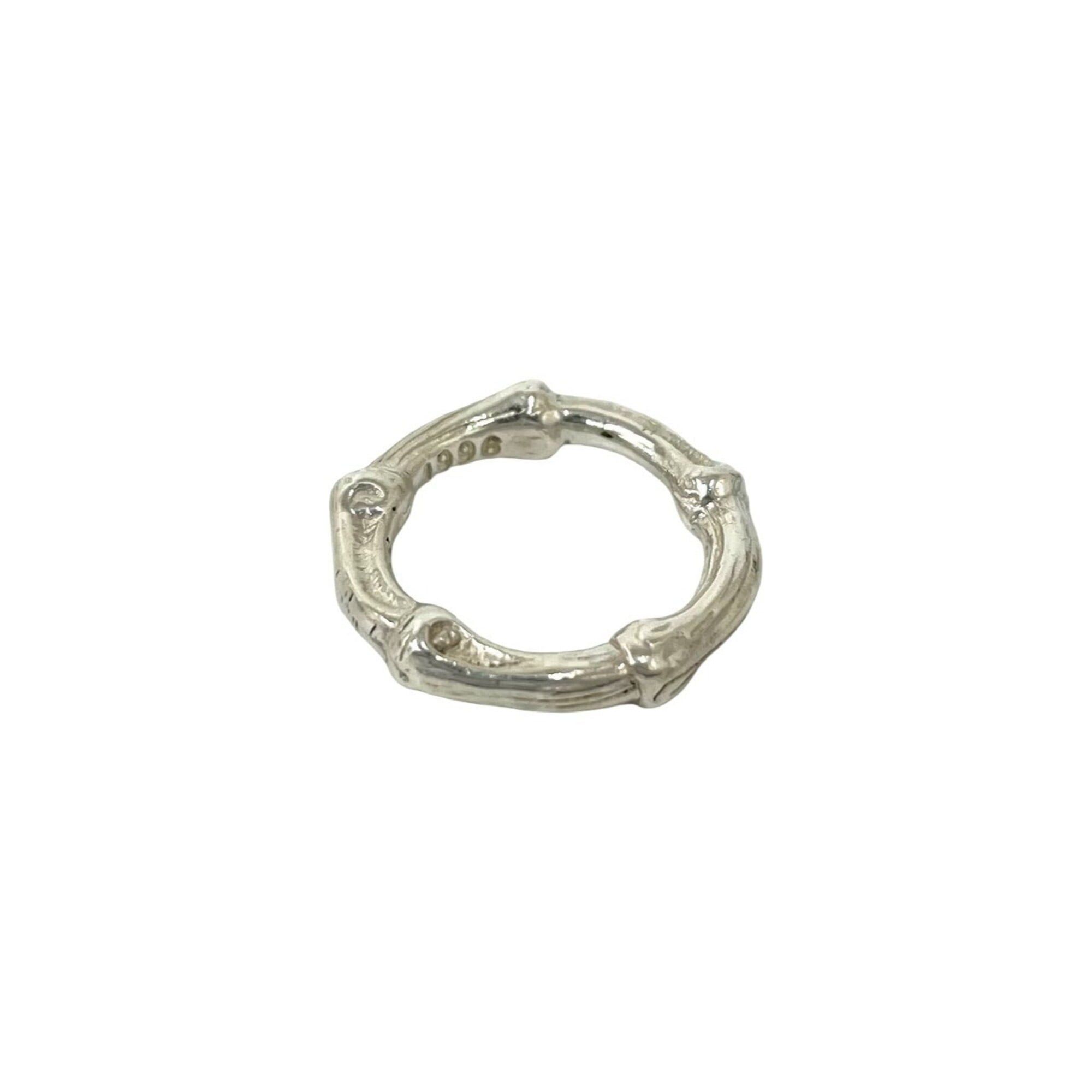 Tiffany & Co. TIFFANY&Co. Tiffany Bamboo Sterling Silver 925 Ring, Finger Accessory, 4-001 Size ONE SIZE - 4 Thumbnail