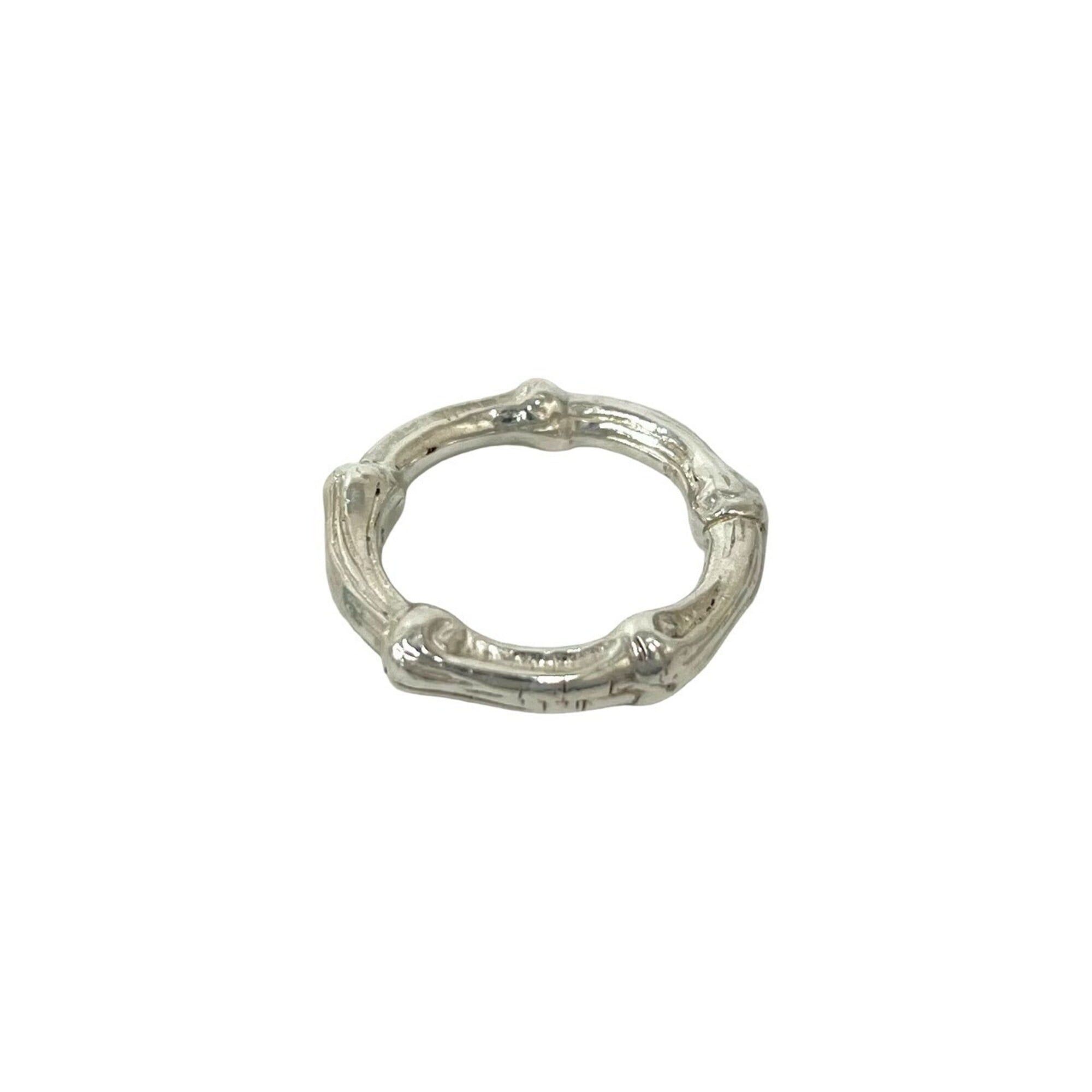Tiffany & Co. TIFFANY&Co. Tiffany Bamboo Sterling Silver 925 Ring, Finger Accessory, 4-001 Size ONE SIZE - 5 Thumbnail
