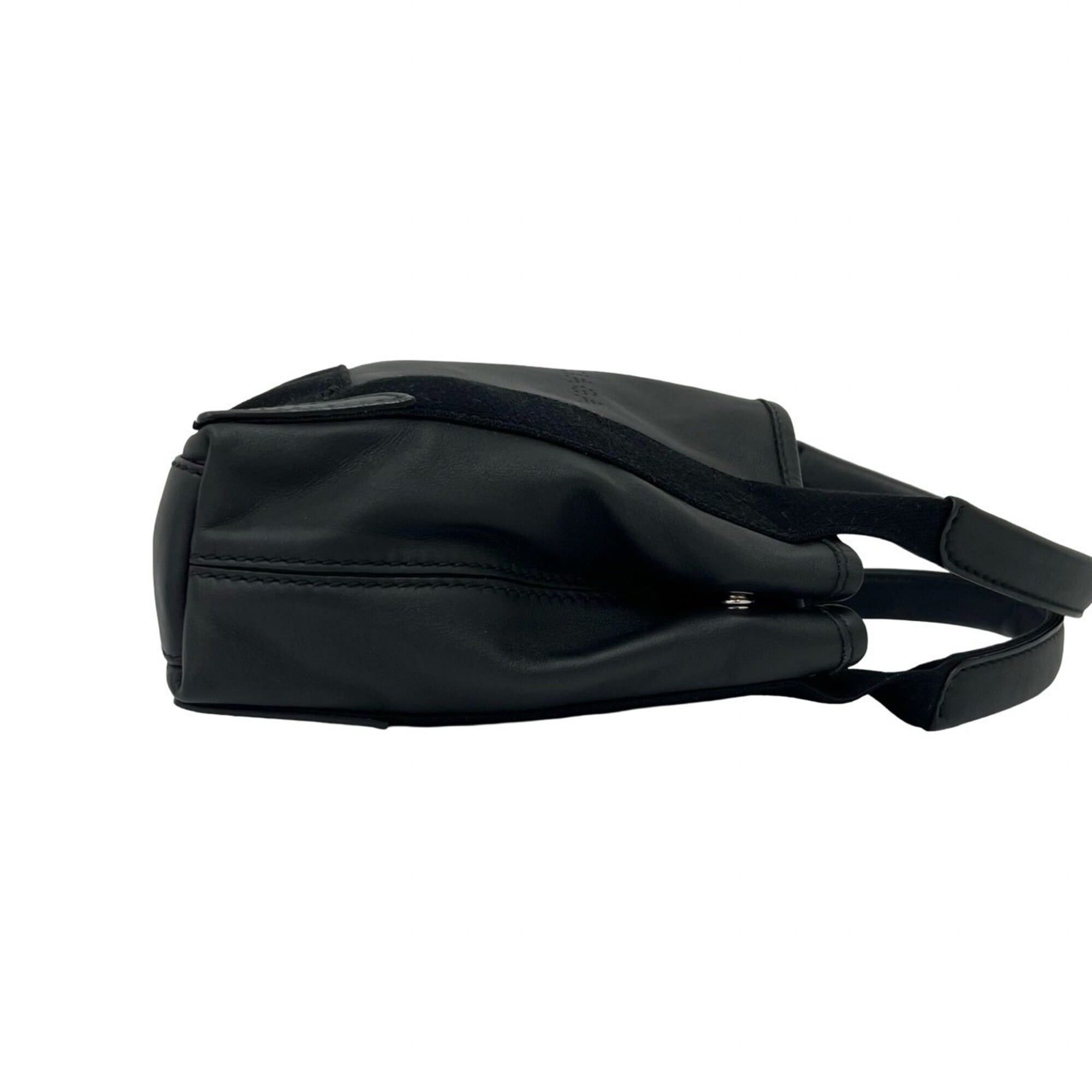 Balenciaga BALENCIAGA Navy Cabas XS Leather 2-way Handbag/Shoulder Bag, Black, 21022 Size ONE SIZE - 6 Thumbnail