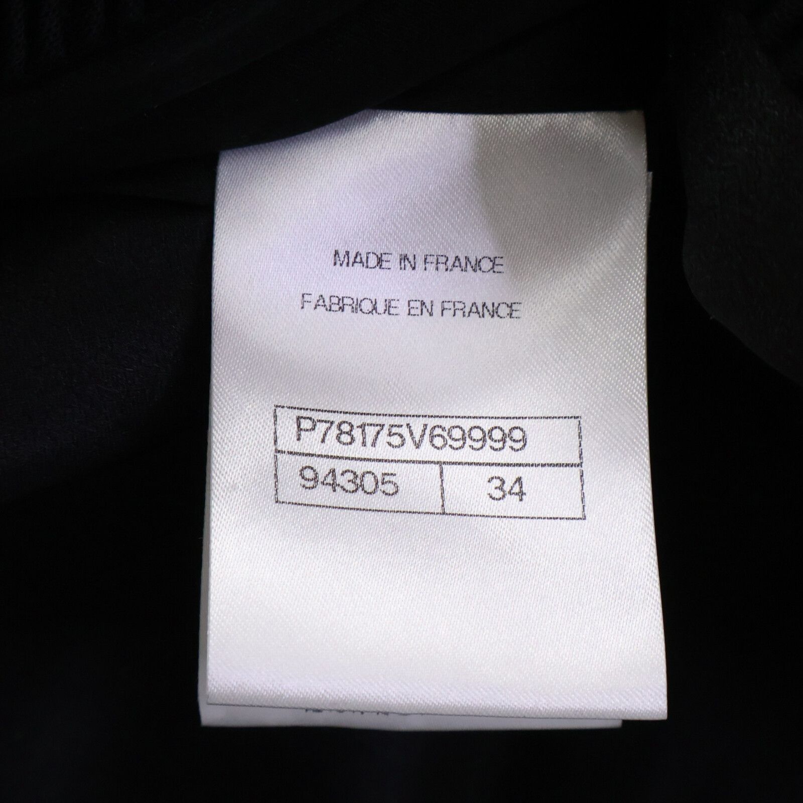 Chanel Chanel Chanel Wool Silk Lining Long Double Breasted Jacket Textile Outerwear P78175V69999 DUTY FREE for USA Size ONE SIZE - 7 Thumbnail