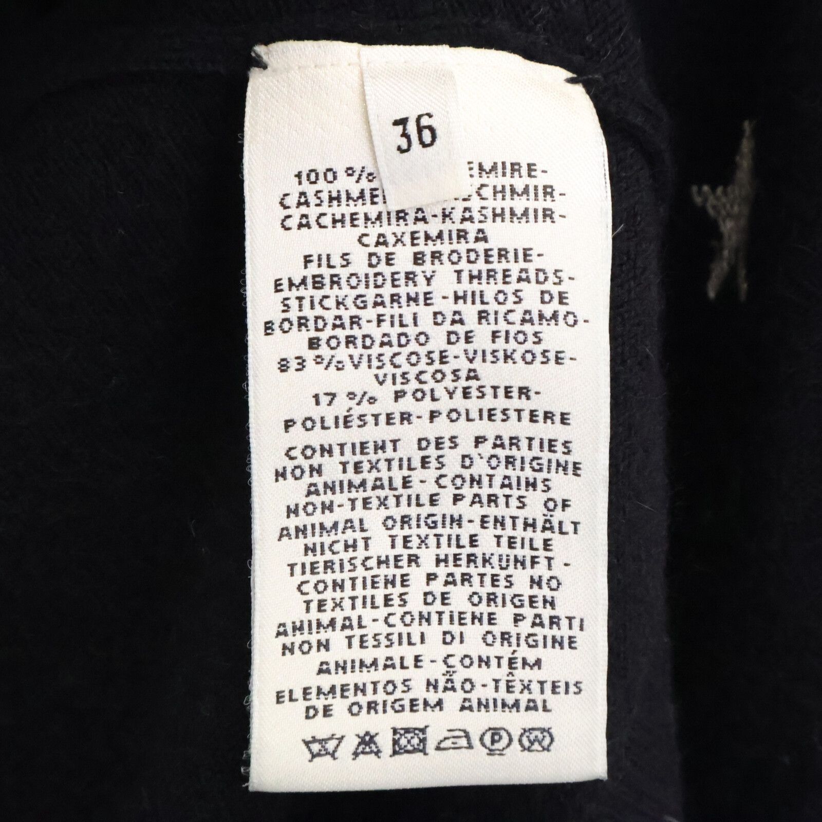 Hermes Hermes Hermes Poste et Cavalerie Cashmere Cardigan Textile Tops DUTY FREE for USA Size ONE SIZE - 6 Thumbnail