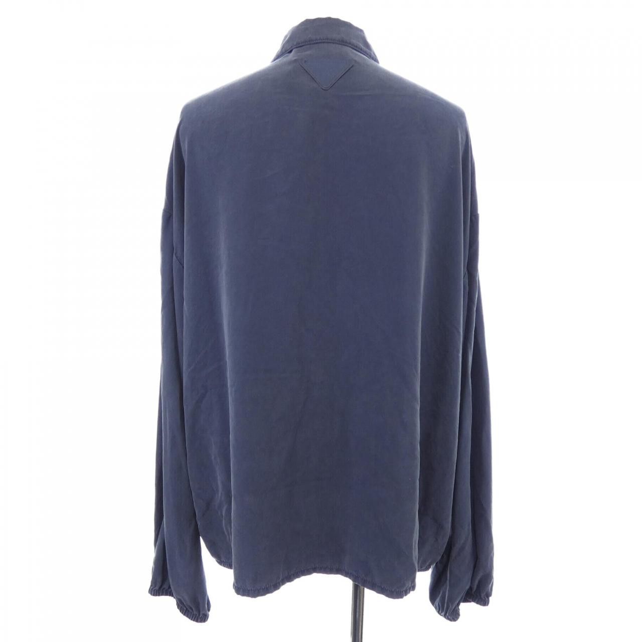Prada Prada Prada Silk Jacket Textile Outerwear SGC254S23113BR DUTY FREE for USA Size ONE SIZE - 2 Thumbnail