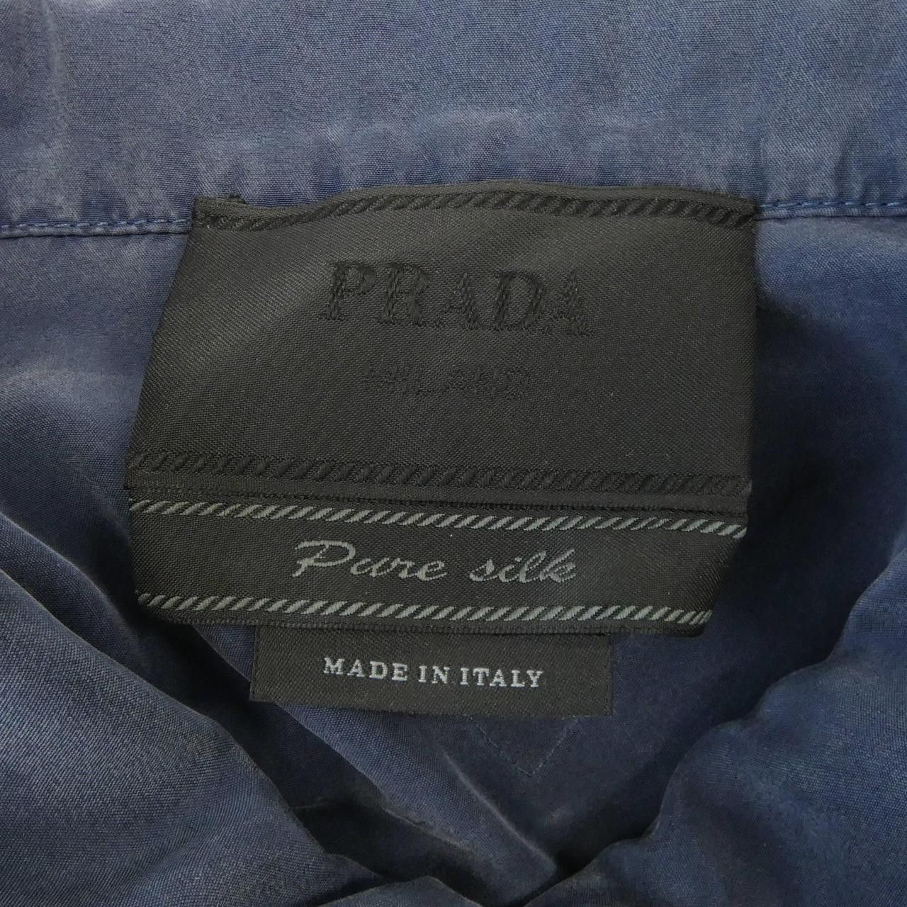 Prada Prada Prada Silk Jacket Textile Outerwear SGC254S23113BR DUTY FREE for USA Size ONE SIZE - 4 Thumbnail