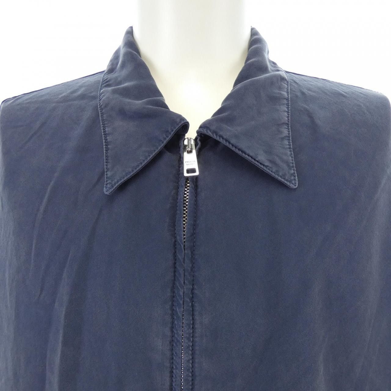 Prada Prada Prada Silk Jacket Textile Outerwear SGC254S23113BR DUTY FREE for USA Size ONE SIZE - 5 Thumbnail