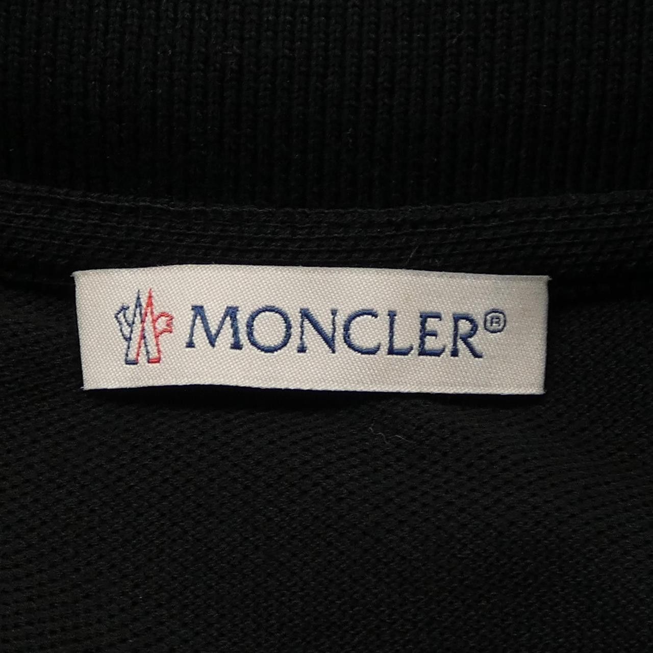 Moncler Moncler Moncler Cotton Polo Shirt Textile Tops 20918A71710 DUTY FREE for USA Size ONE SIZE - 4 Thumbnail