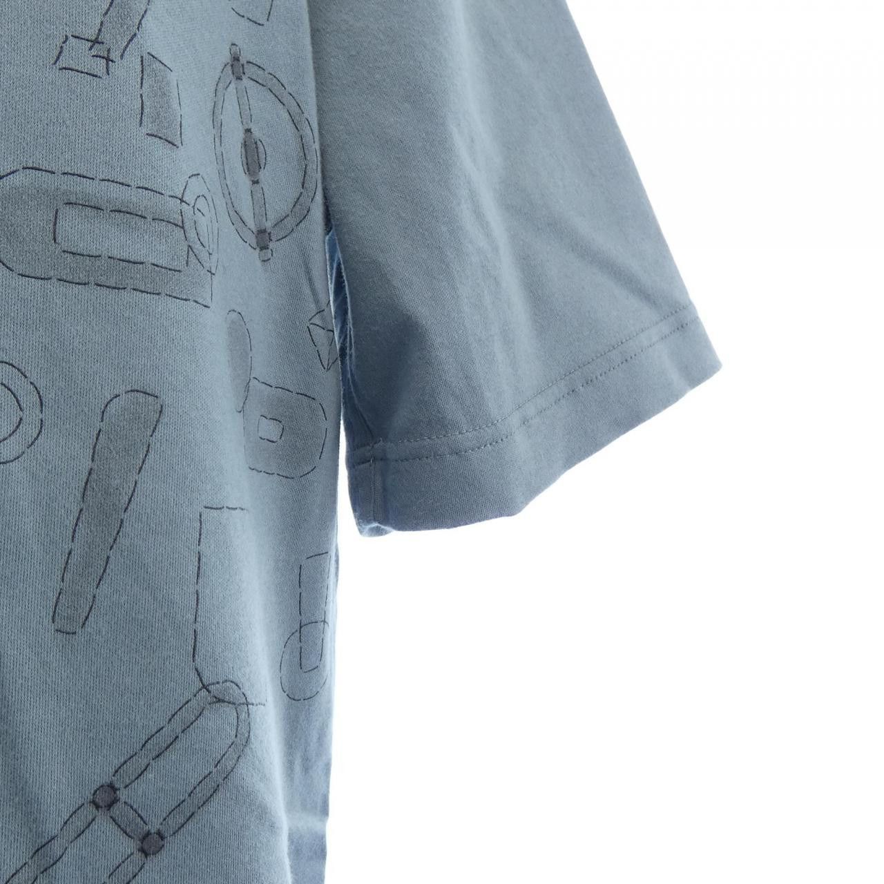 Hermes Hermes Hermes Cotton T Shirt Textile T-Shirts DUTY FREE for USA Size ONE SIZE - 6 Thumbnail