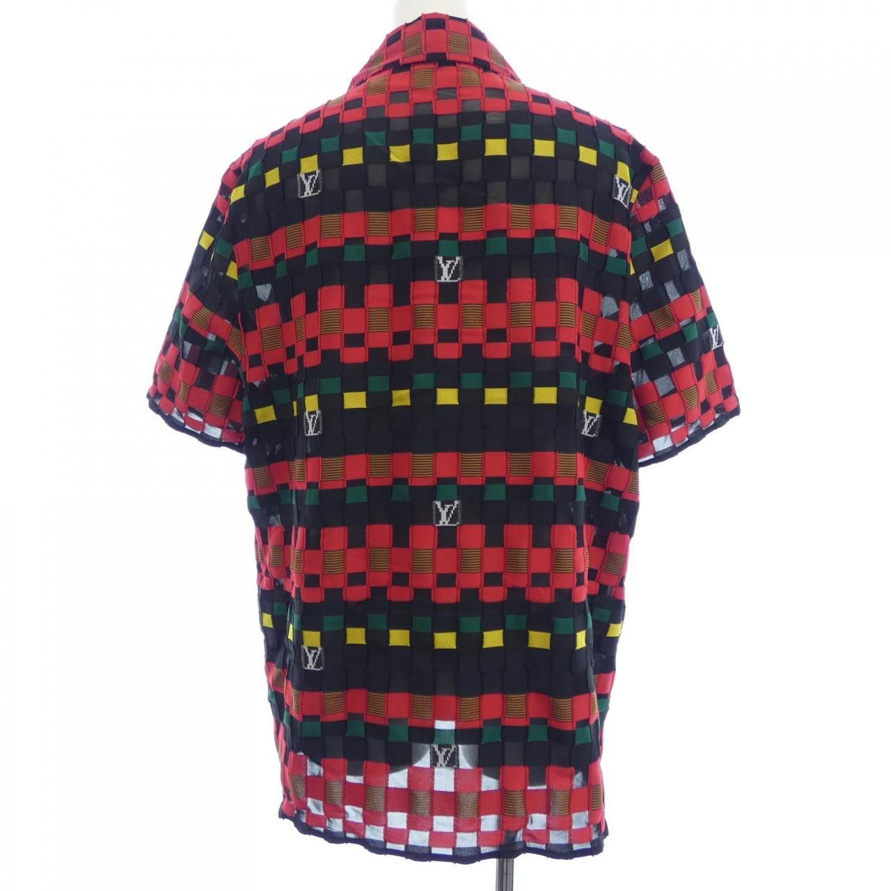 Louis Vuitton Louis Vuitton Louis Vuitton Hawaiian Shirt Short Sleeve Shirt Textile Tops HMS87WJ87 DUTY FREE for USA Size ONE SIZE - 2 Thumbnail