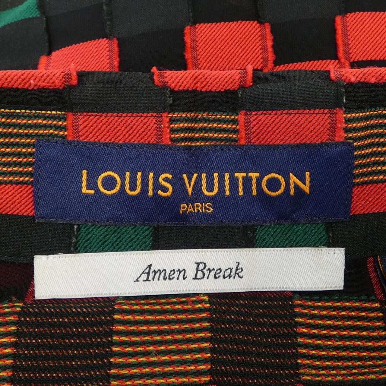 Louis Vuitton Louis Vuitton Louis Vuitton Hawaiian Shirt Short Sleeve Shirt Textile Tops HMS87WJ87 DUTY FREE for USA Size ONE SIZE - 4 Thumbnail