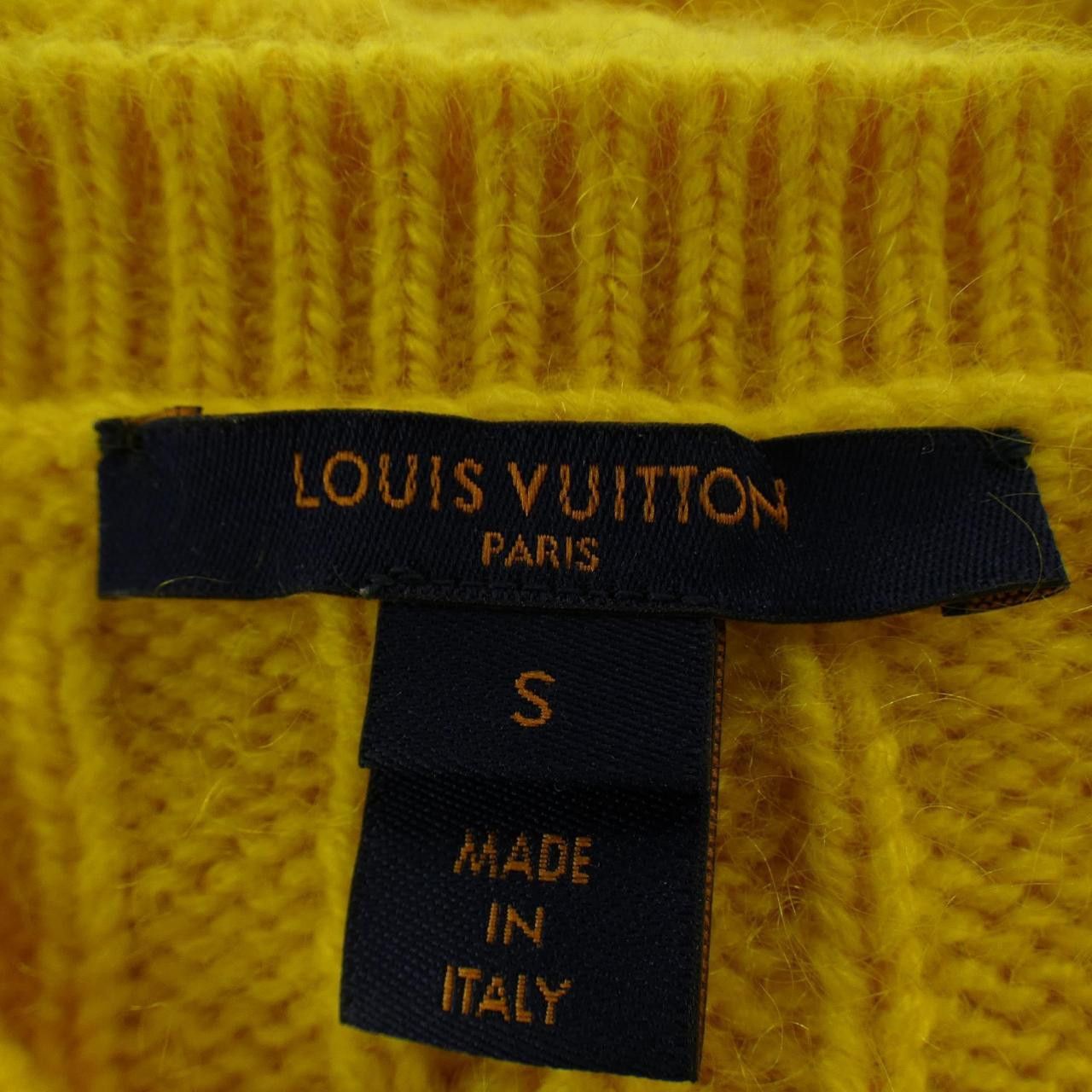 Louis Vuitton Louis Vuitton Louis Vuitton Cashmere Knit Textile Tops FJKL11XZZ DUTY FREE for USA Size ONE SIZE - 4 Thumbnail