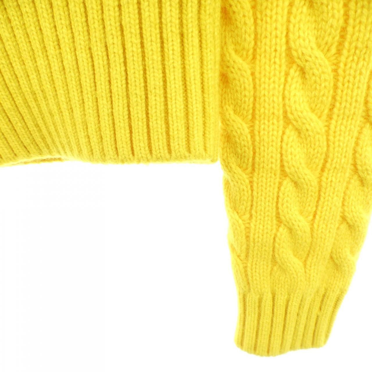 Louis Vuitton Louis Vuitton Louis Vuitton Cashmere Knit Textile Tops FJKL11XZZ DUTY FREE for USA Size ONE SIZE - 6 Thumbnail