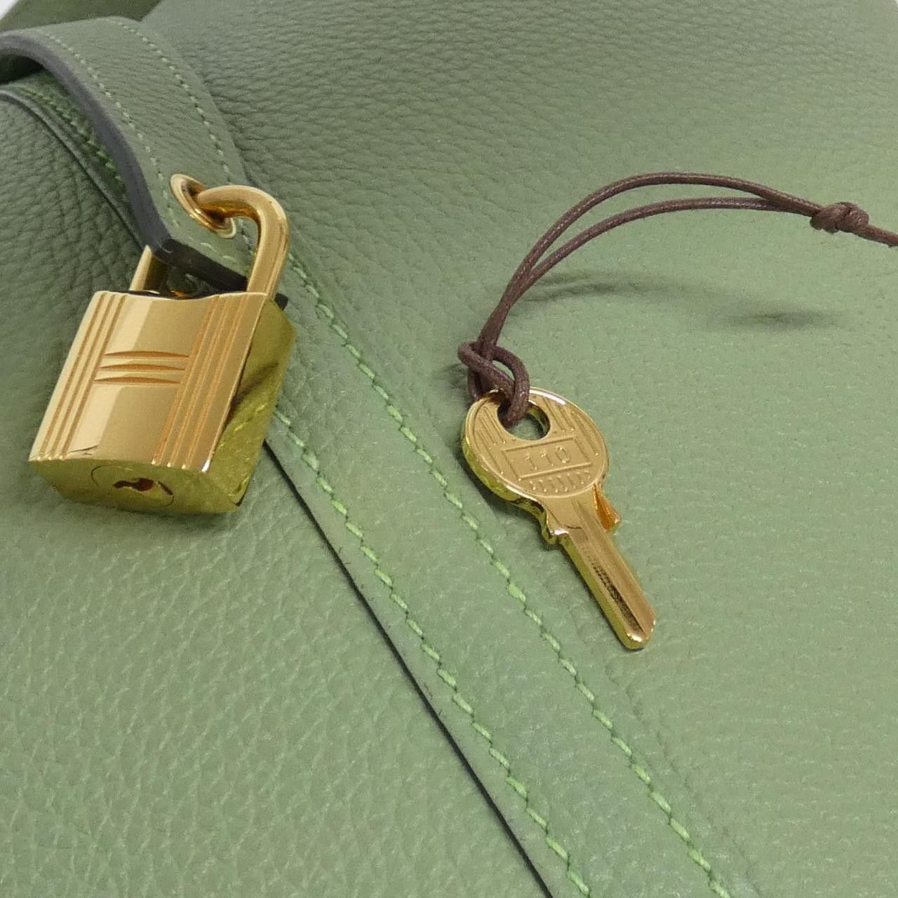 Hermes Hermes Hermes Picotan Lock MM Taurillon Maurice Tote Bag Leather Handbag U DUTY FREE for USA Size ONE SIZE - 3 Thumbnail