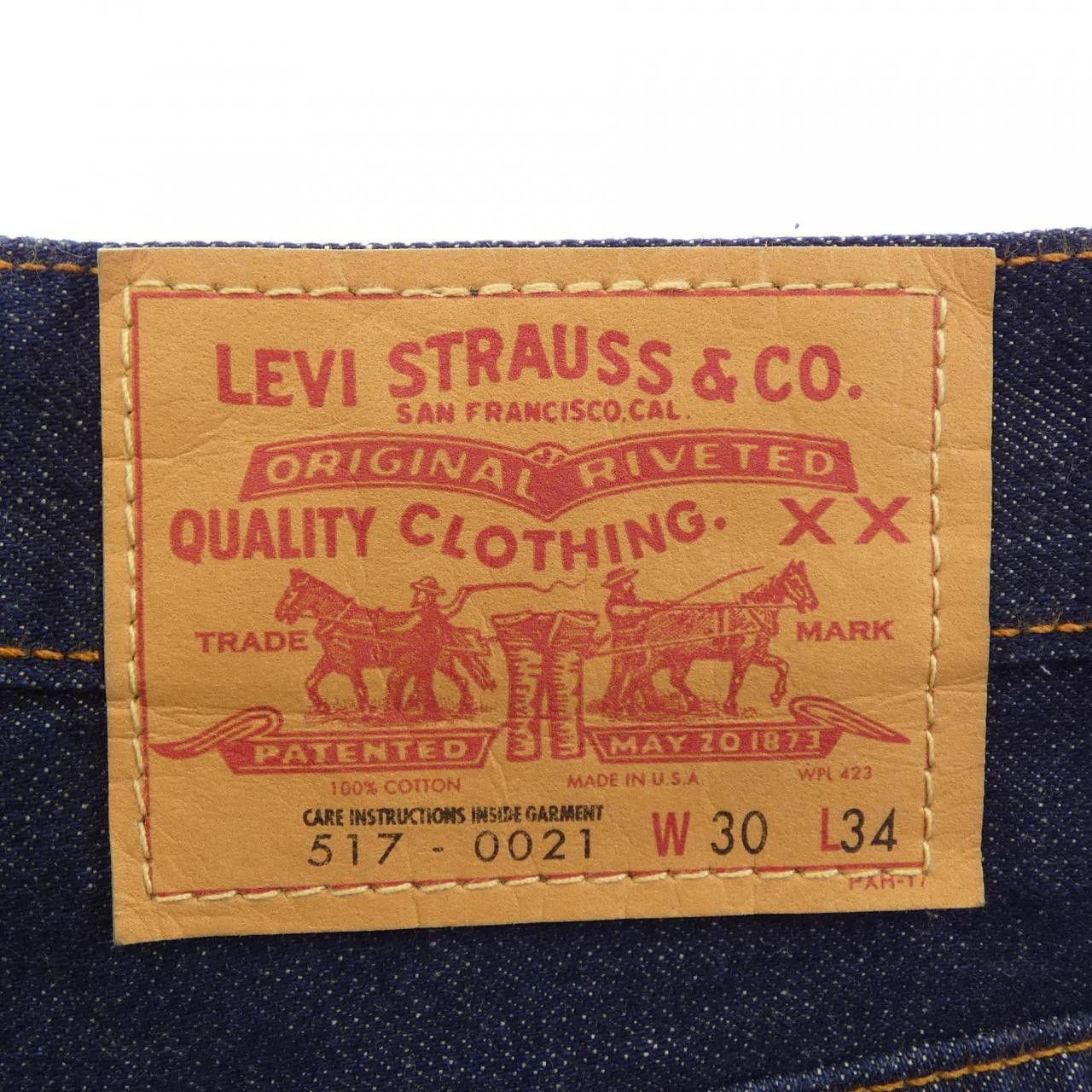 Other Other Levi's Jeans Textile Jeans 517-0021 DUTY FREE for USA Size ONE SIZE - 5 Thumbnail