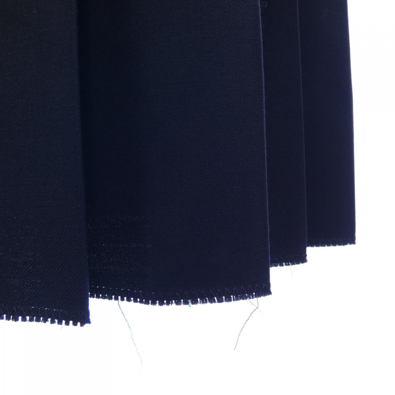 Miu Miu Miu Miu Miu Miu Pleated Batavia Skirt Textile Skirts MG2052S23211AD DUTY FREE for USA Size ONE SIZE - 6 Thumbnail
