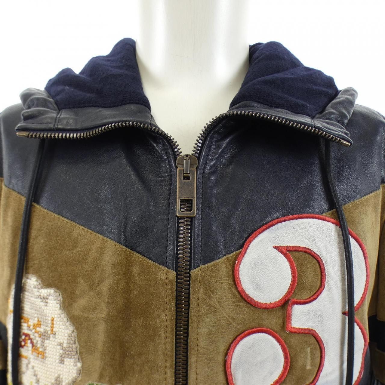 Dolce & Gabbana Dolce & Gabbana Dolce&Gabbana Leather Jacket Leather Outerwear G9GP6Z/FUL7S DUTY FREE for USA Size ONE SIZE - 5 Thumbnail