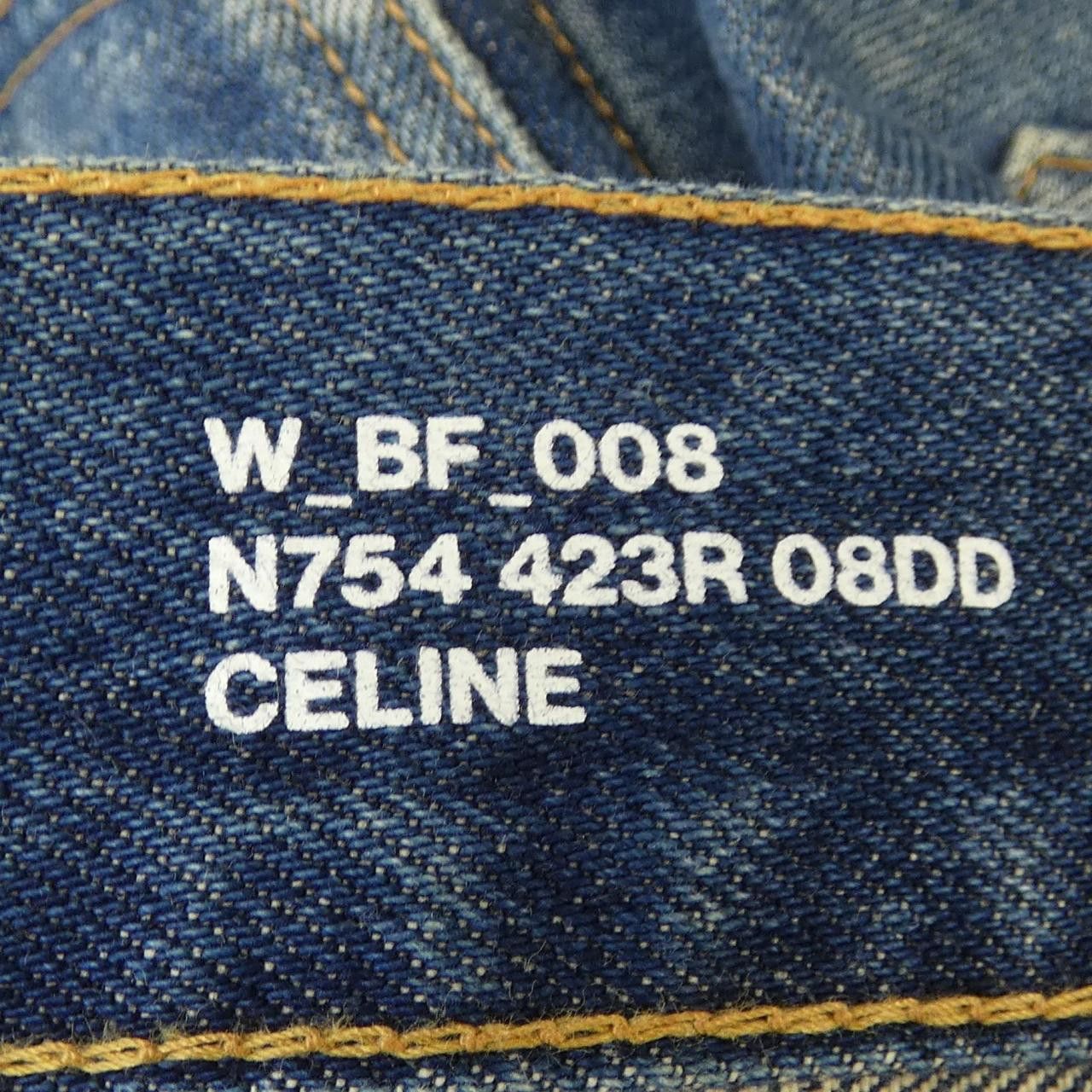 Celine Celine CELINE Polly Jeans Jeans Textile Jeans 2N754423R DUTY FREE for USA Size ONE SIZE - 4 Thumbnail