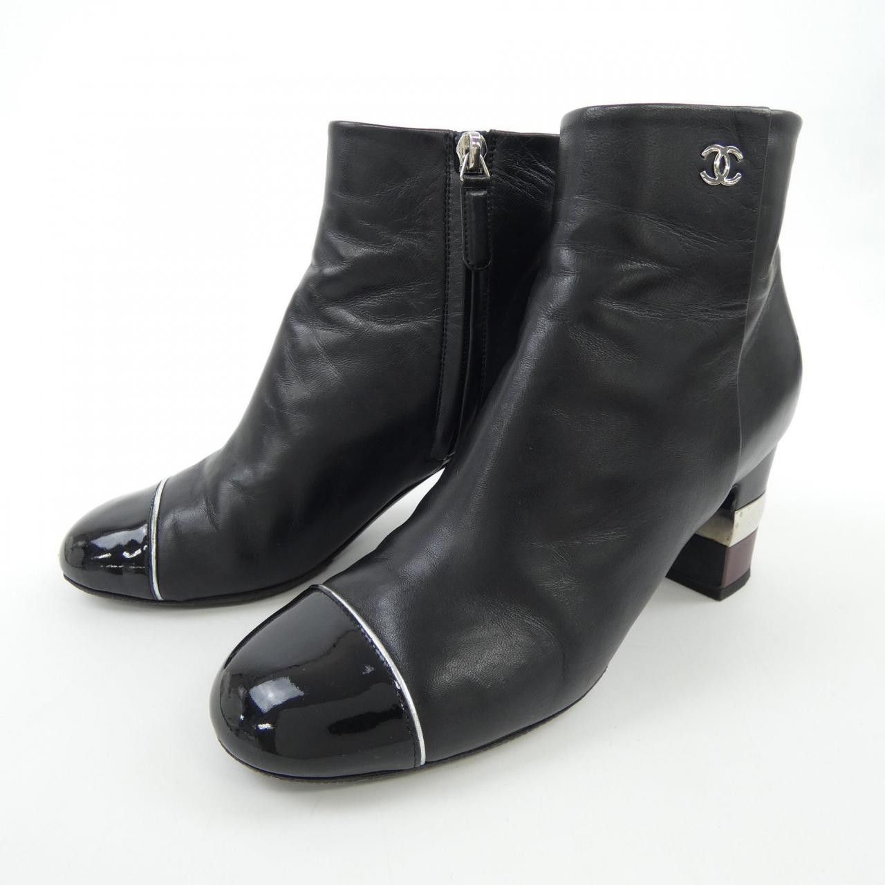 Chanel Chanel Chanel Leather Boots Leather Shoes G33240 DUTY FREE for USA Size ONE SIZE - 3 Thumbnail