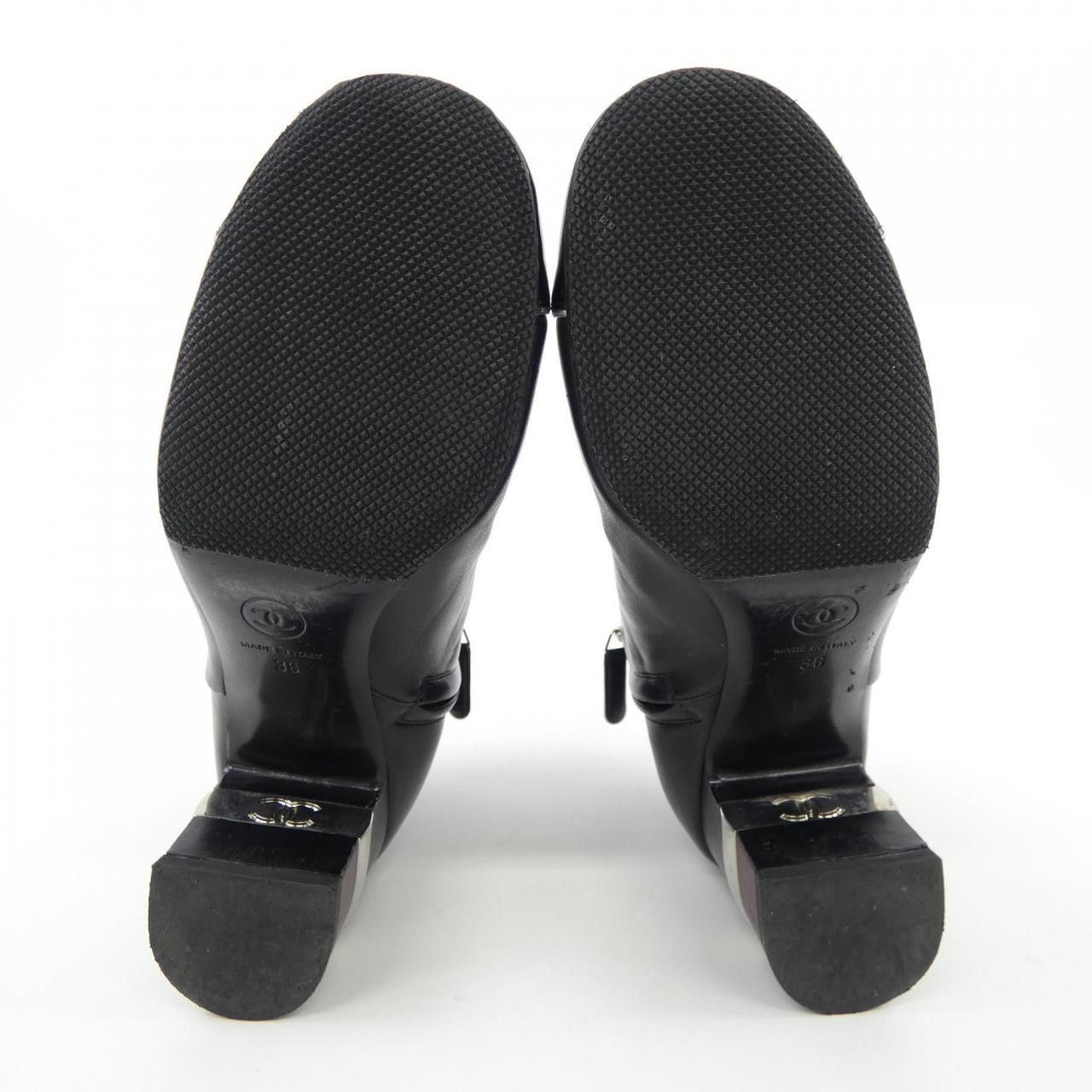 Chanel Chanel Chanel Leather Boots Leather Shoes G33240 DUTY FREE for USA Size ONE SIZE - 4 Thumbnail