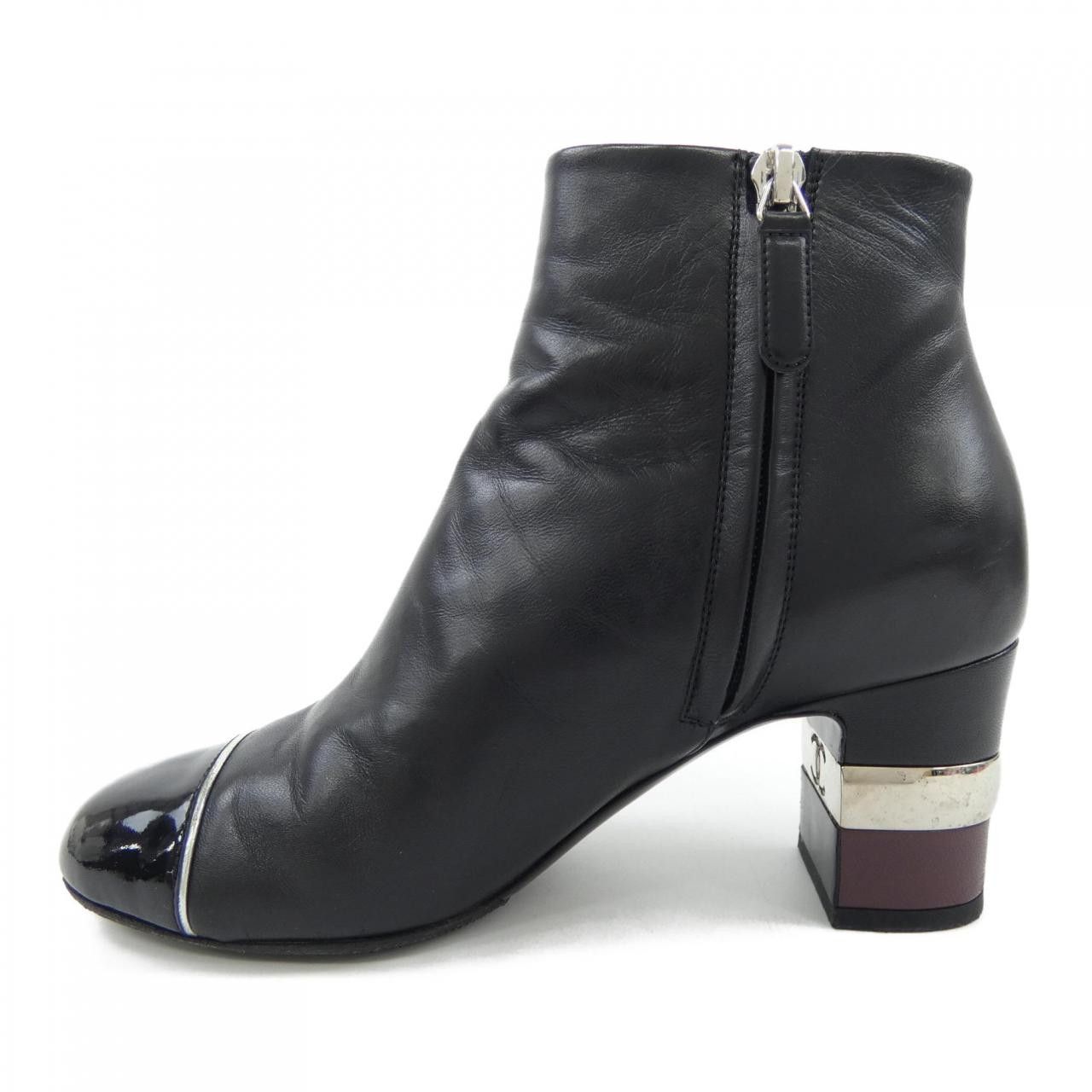 Chanel Chanel Chanel Leather Boots Leather Shoes G33240 DUTY FREE for USA Size ONE SIZE - 2 Thumbnail