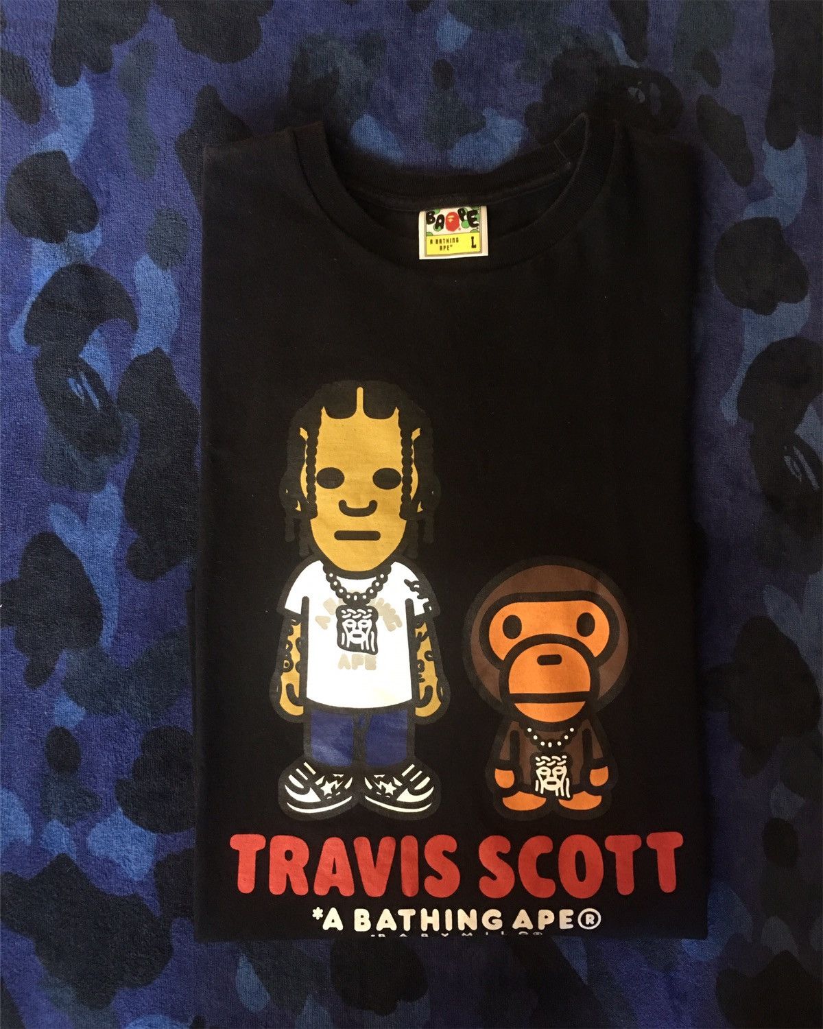 travis scott bape sta