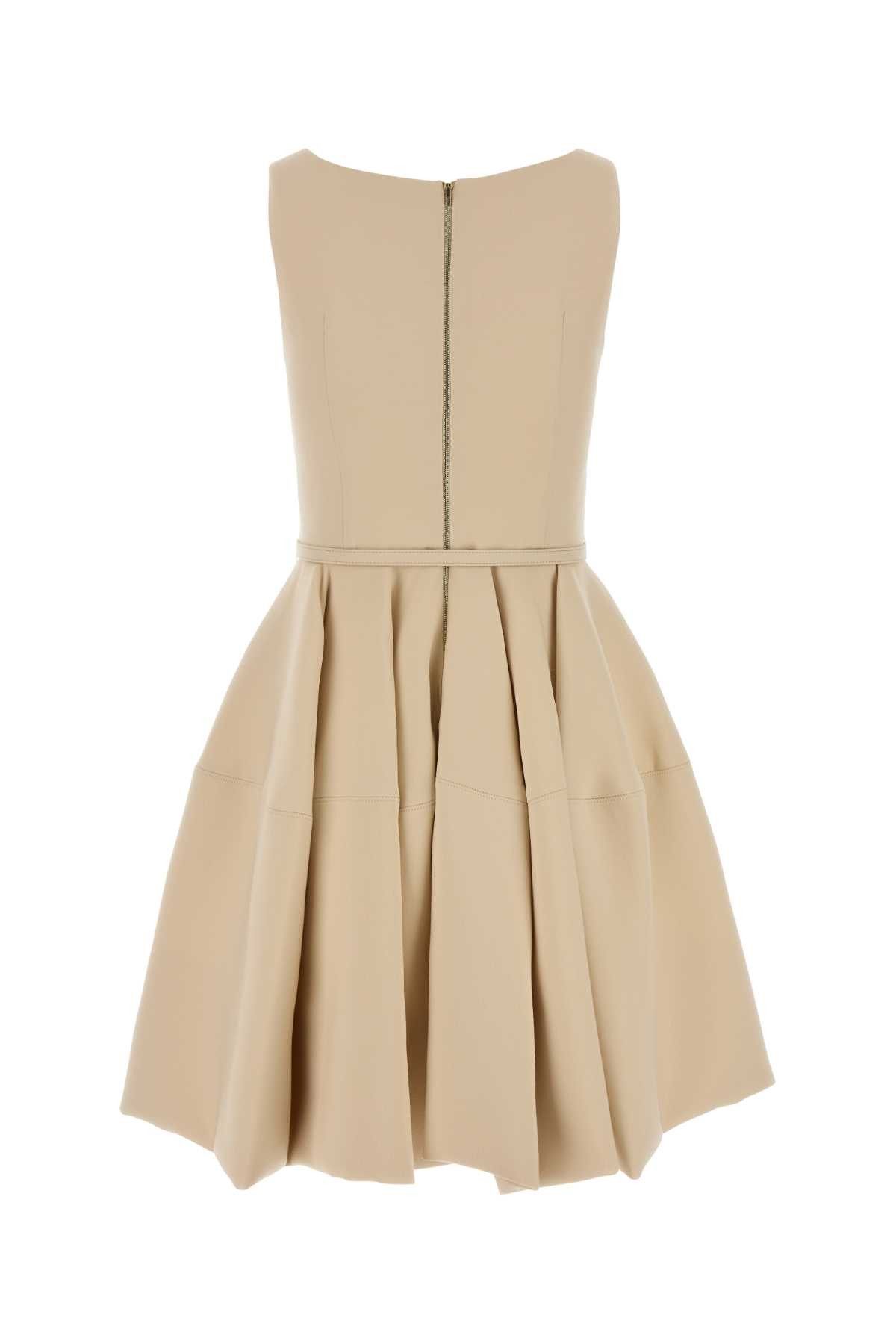 Fendi Cream Wool Blend Dress Size S / US 4 / IT 40 - 2 Thumbnail
