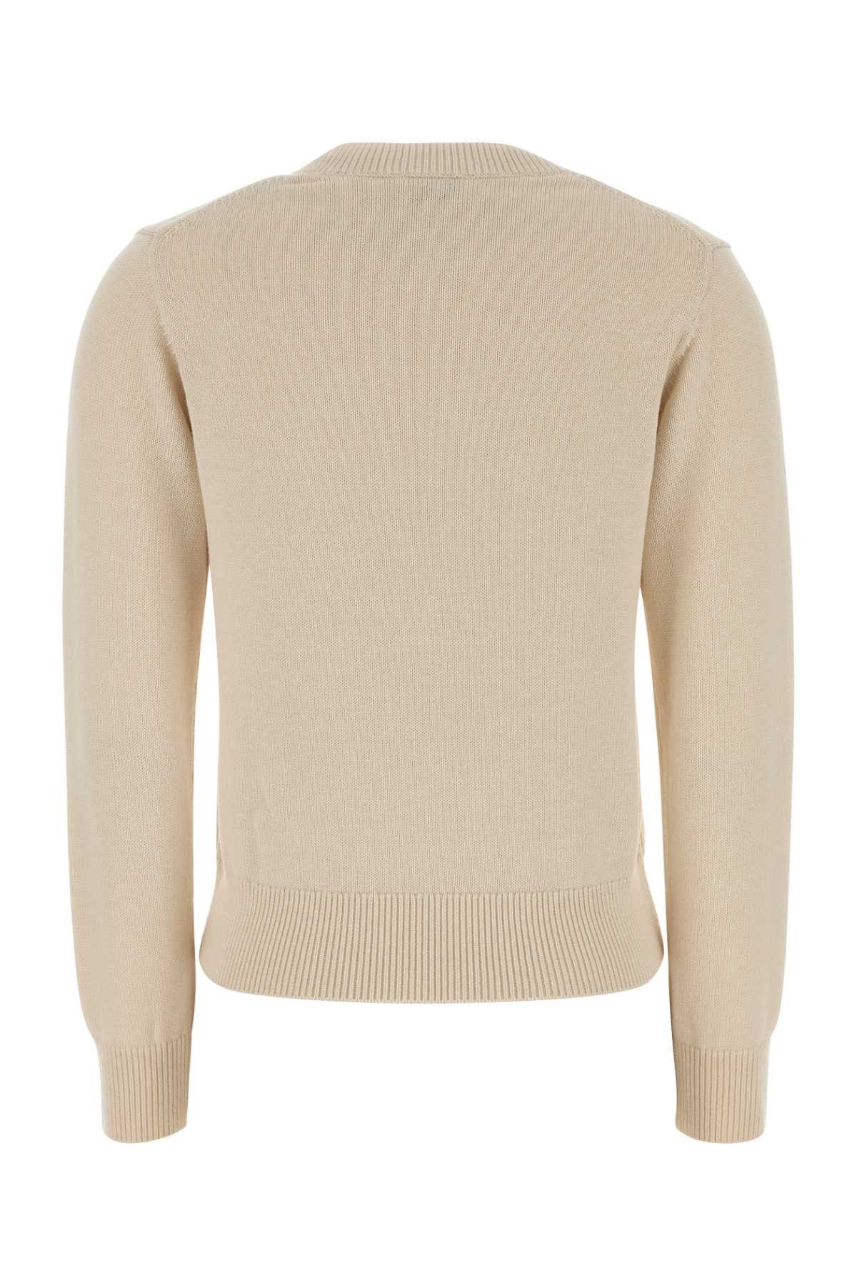 Kenzo Cream Cotton Blend Sweater Size M / US 6-8 / IT 42-44 - 2 Thumbnail