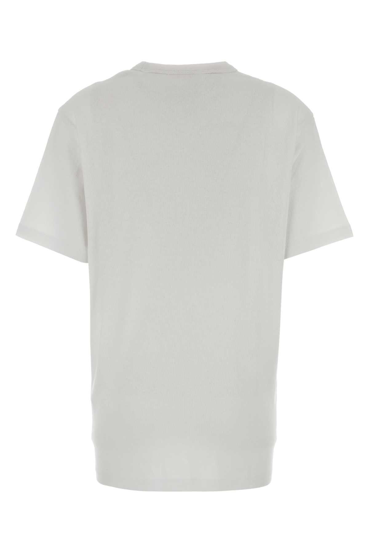Kenzo White Cotton T-Shirt Size L / US 10 / IT 46 - 2 Thumbnail
