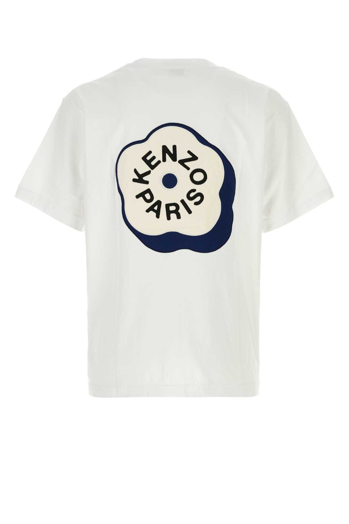 Kenzo White Cotton Oversize T-Shirt Size US XL / EU 56 / 4 - 2 Thumbnail
