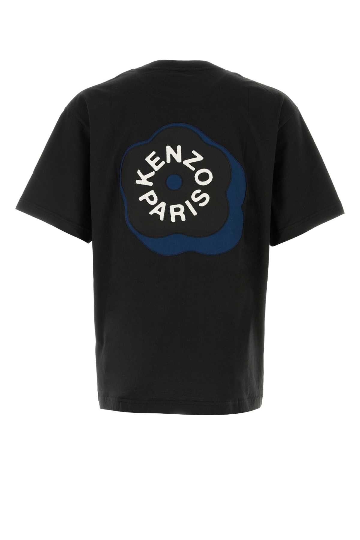 Kenzo Black Cotton Oversize T-Shirt Size US L / EU 52-54 / 3 - 2 Thumbnail