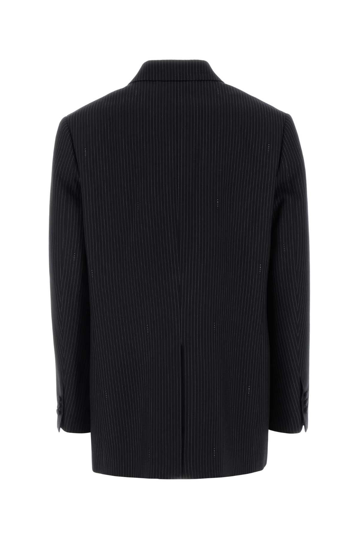 Fendi Embroidered Wool Blend Blazer Size S / US 4 / IT 40 - 2 Thumbnail