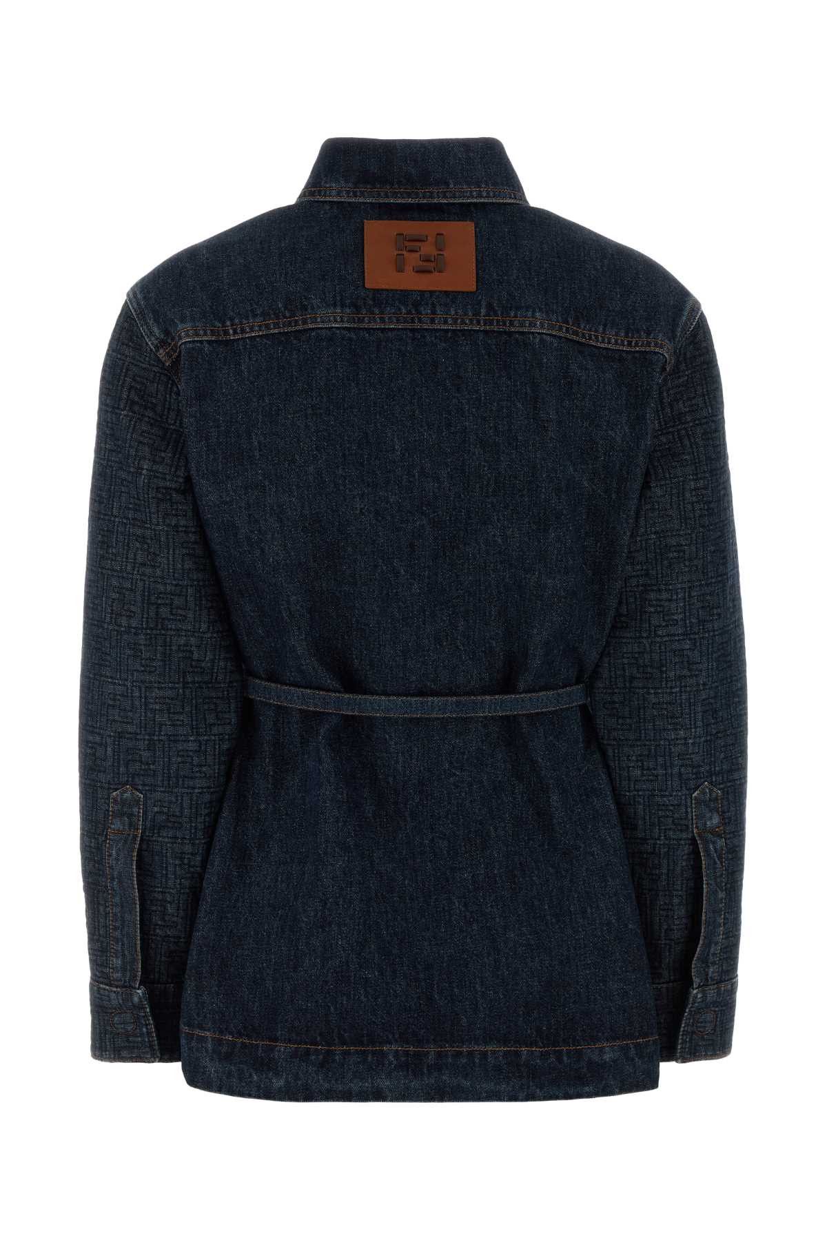 Fendi Denim Jacket Size XS / US 0-2 / IT 36-38 - 2 Thumbnail