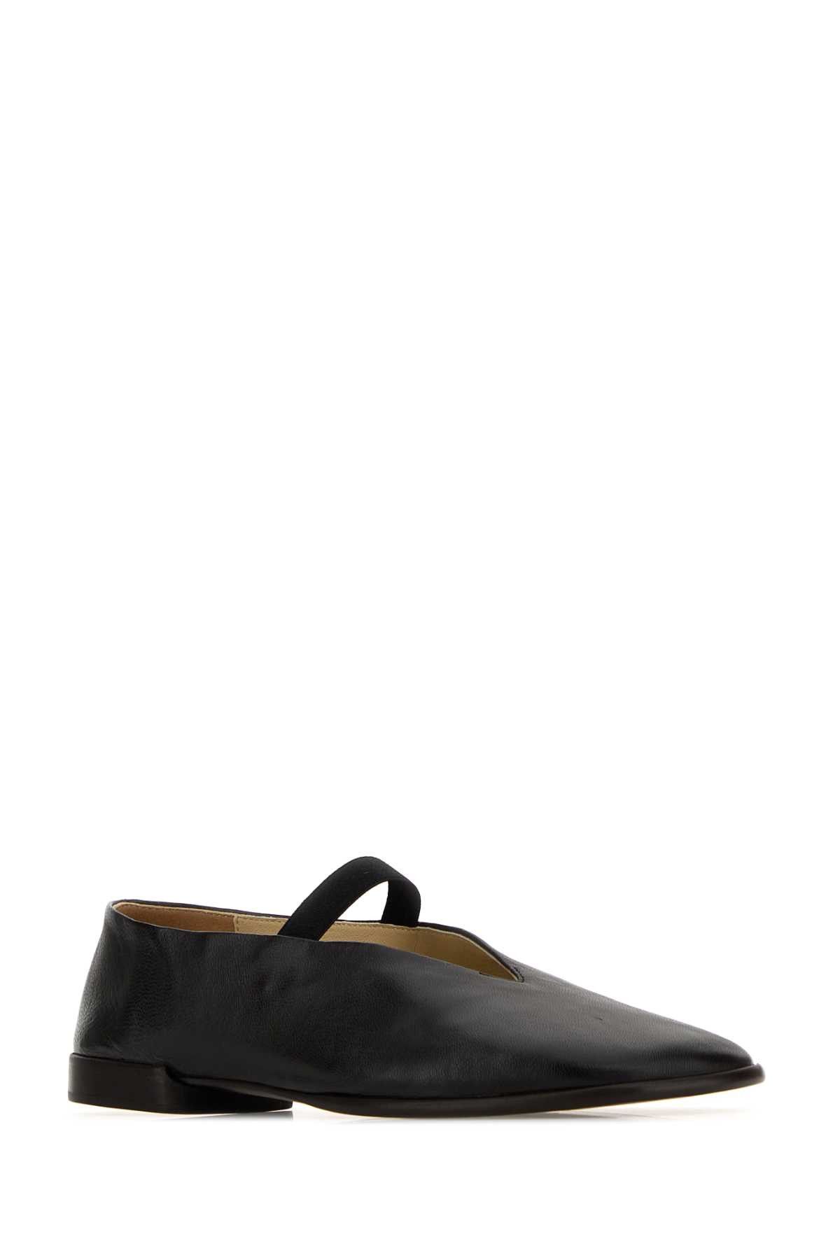 Lemaire Dark Brown Leather Ballerinas Size US 6 / IT 36 - 2 Thumbnail