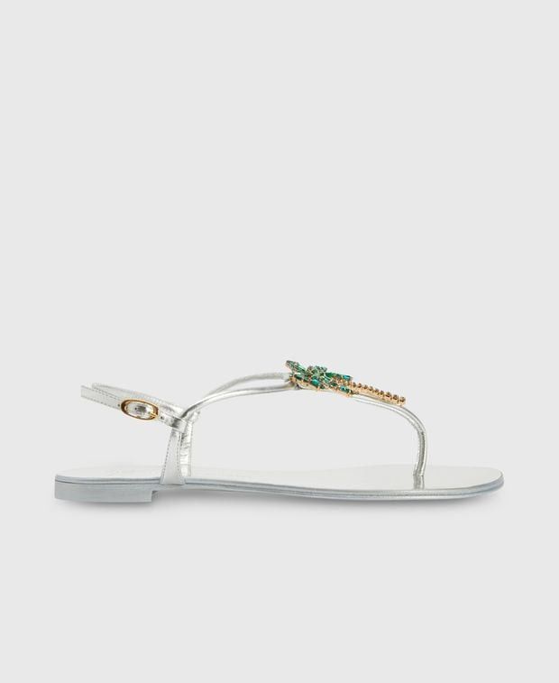 Giuseppe Zanotti Nuvo Rock 10 Ankle strap sandals Size US 6.5 / IT 36.5 - 3 Thumbnail