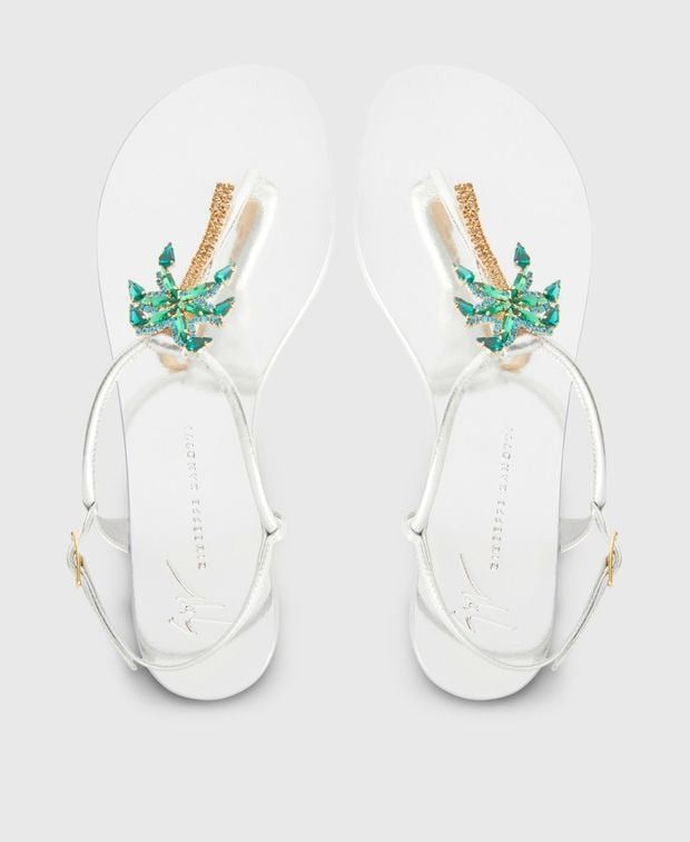 Giuseppe Zanotti Nuvo Rock 10 Ankle strap sandals Size US 7 / IT 37 - 2 Thumbnail