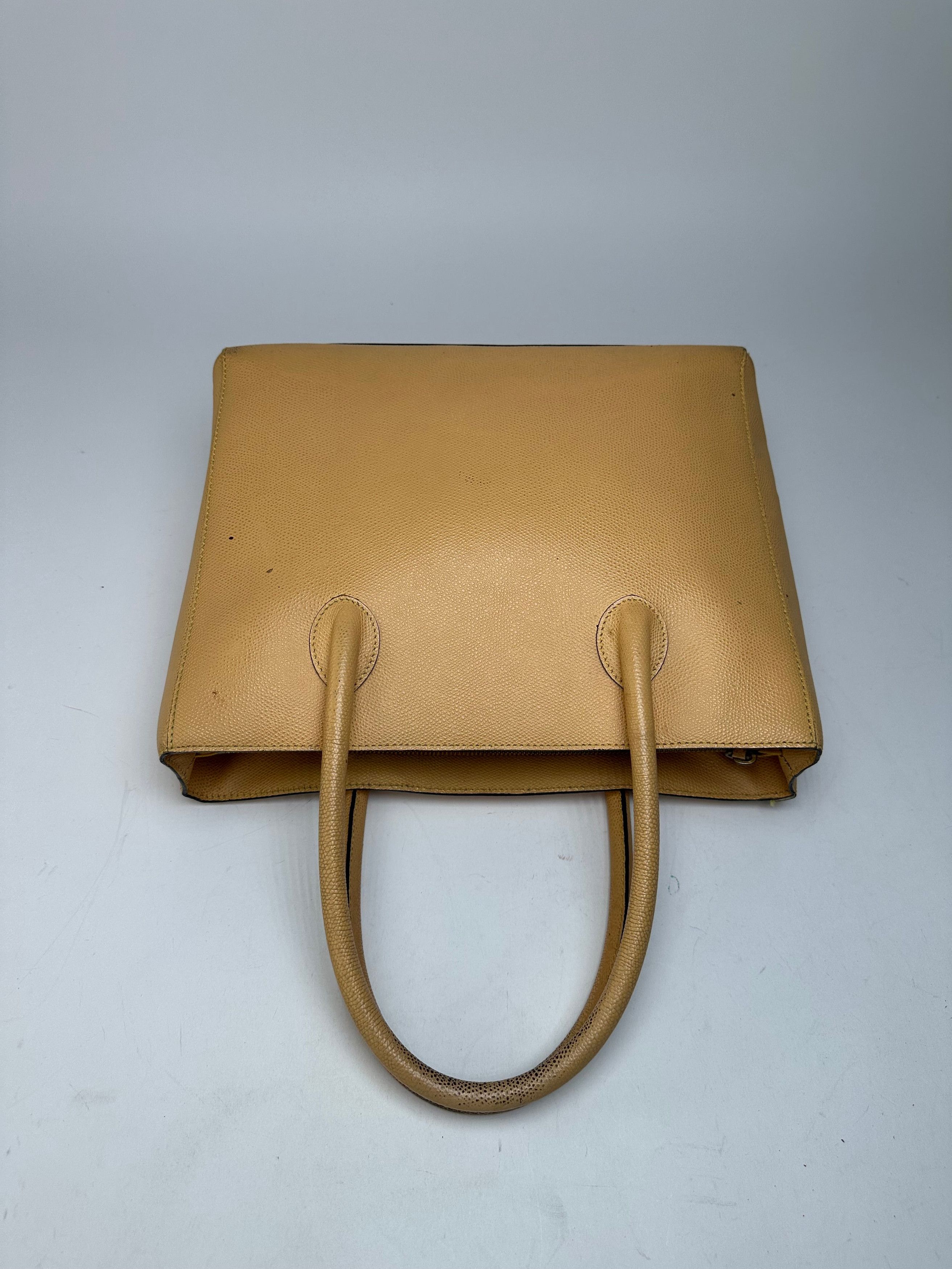 Celine Vintage Paris Handbag Beige Size ONE SIZE - 5 Thumbnail
