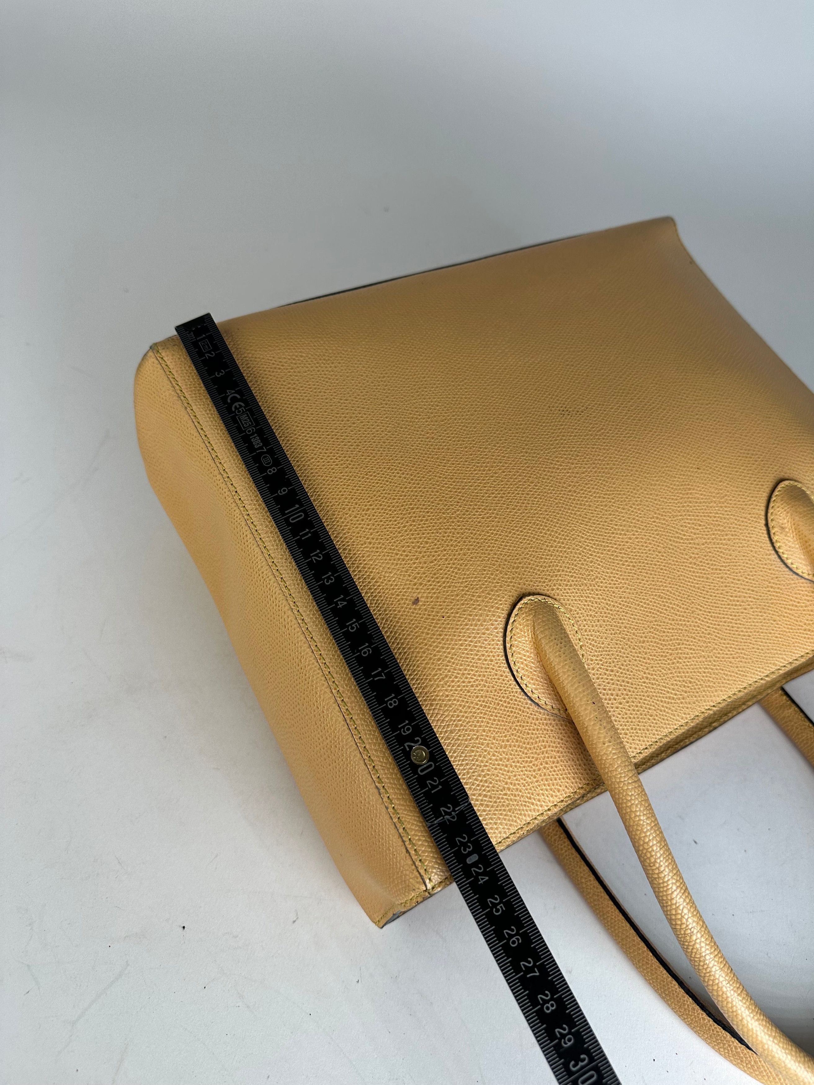 Celine Vintage Paris Handbag Beige Size ONE SIZE - 13 Thumbnail