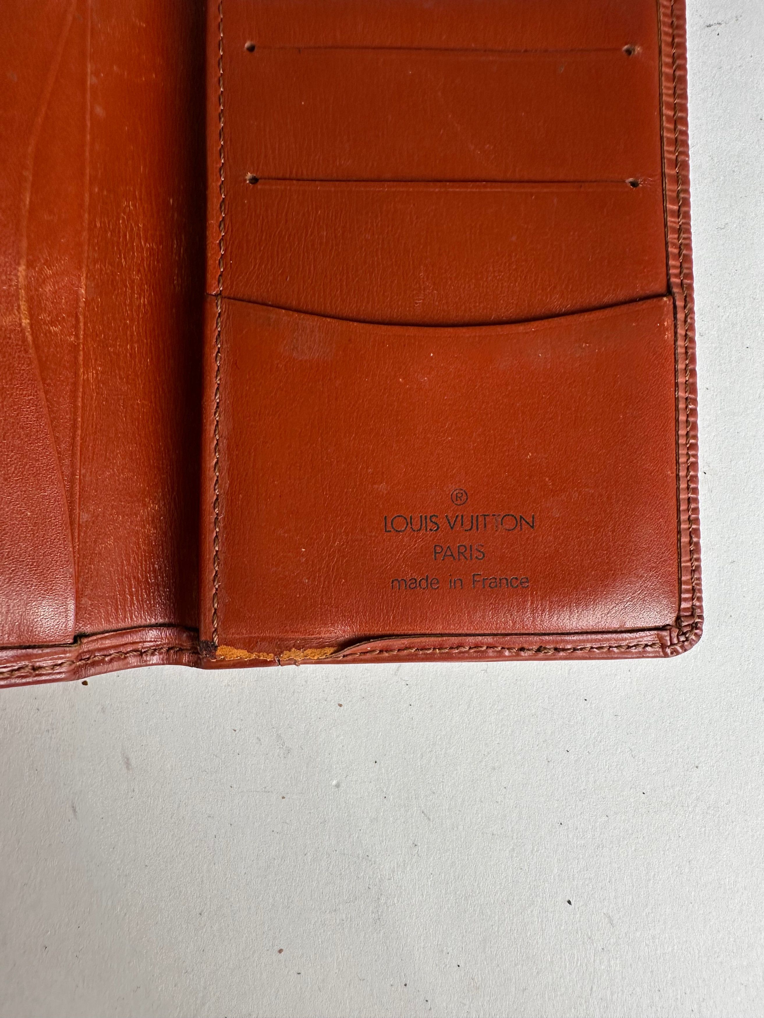 Louis Vuitton Vintage EPI Leather Card Holder Brown Size ONE SIZE - 4 Thumbnail