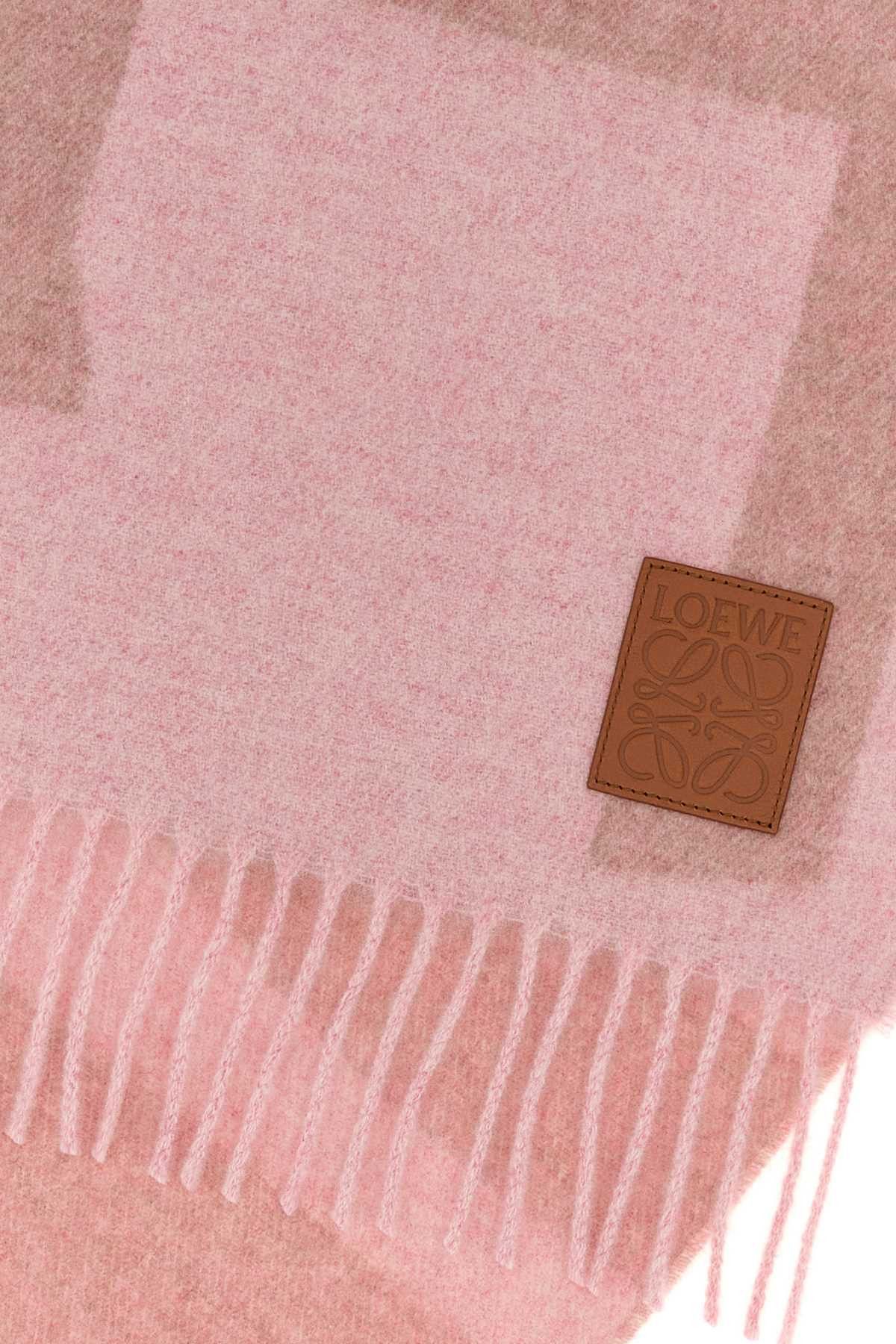 Loewe Embroidered Cashmere Scarf Size ONE SIZE - 2 Thumbnail