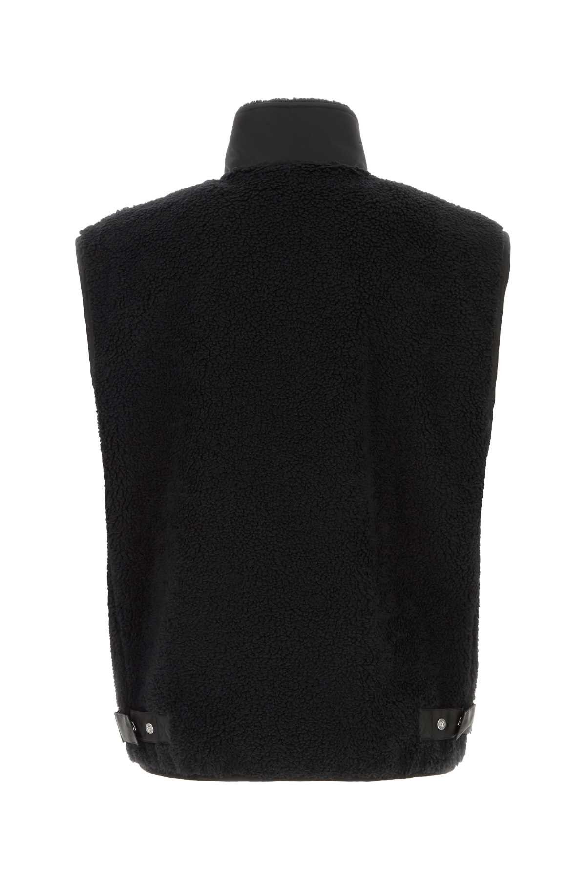 Fendi Black Teddy Fabric Vest Size US M / EU 48-50 / 2 - 2 Thumbnail