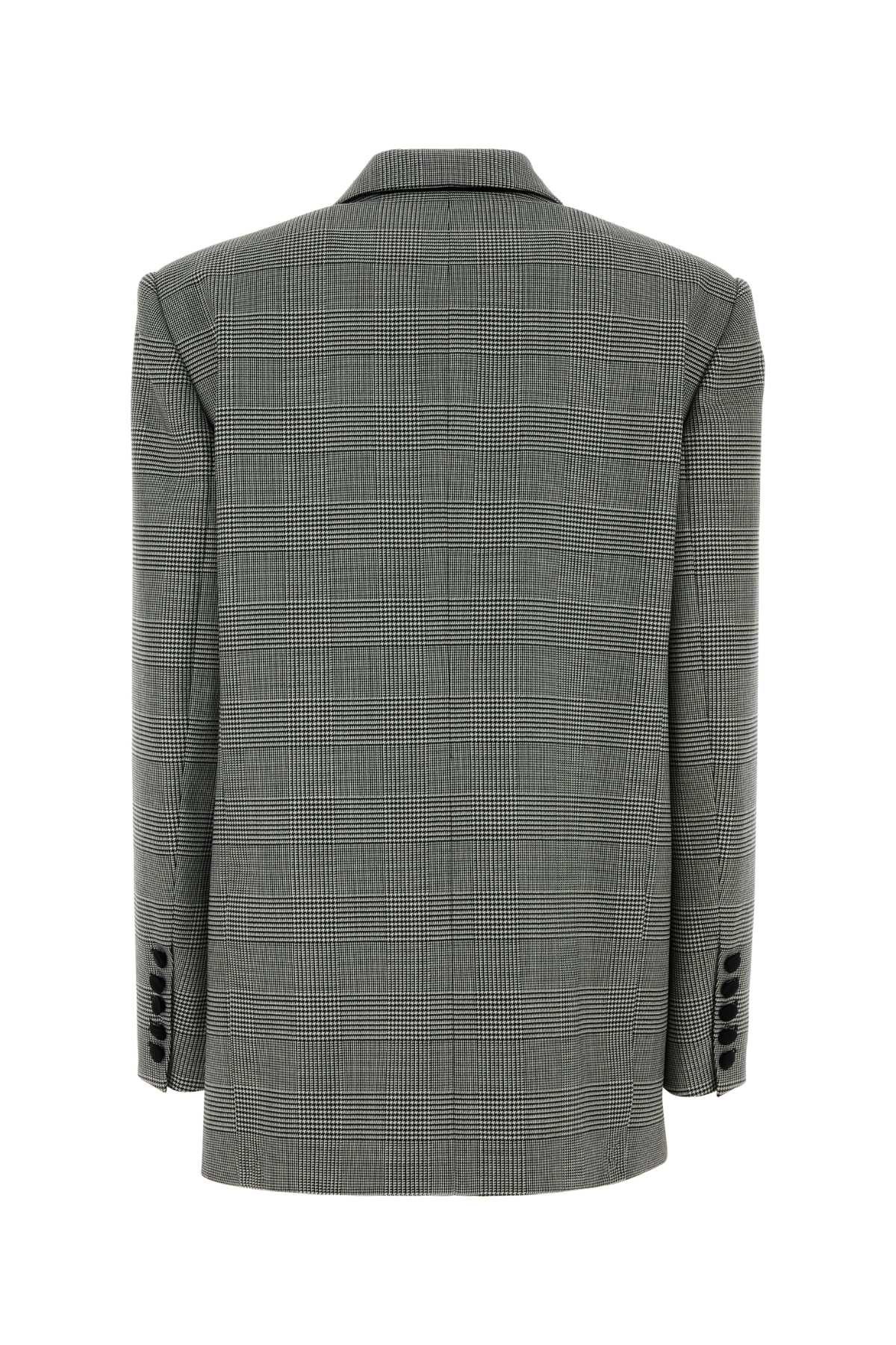 Balmain Embroidered Wool Blend Blazer Size S / US 4 / IT 40 - 2 Thumbnail