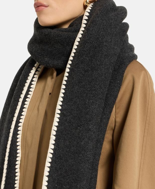 Toteme Wool scarf Size ONE SIZE - 2 Thumbnail