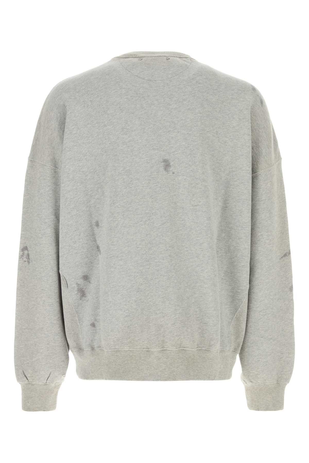 Golden Goose Grey Cotton Sweatshirt Size US L / EU 52-54 / 3 - 2 Thumbnail