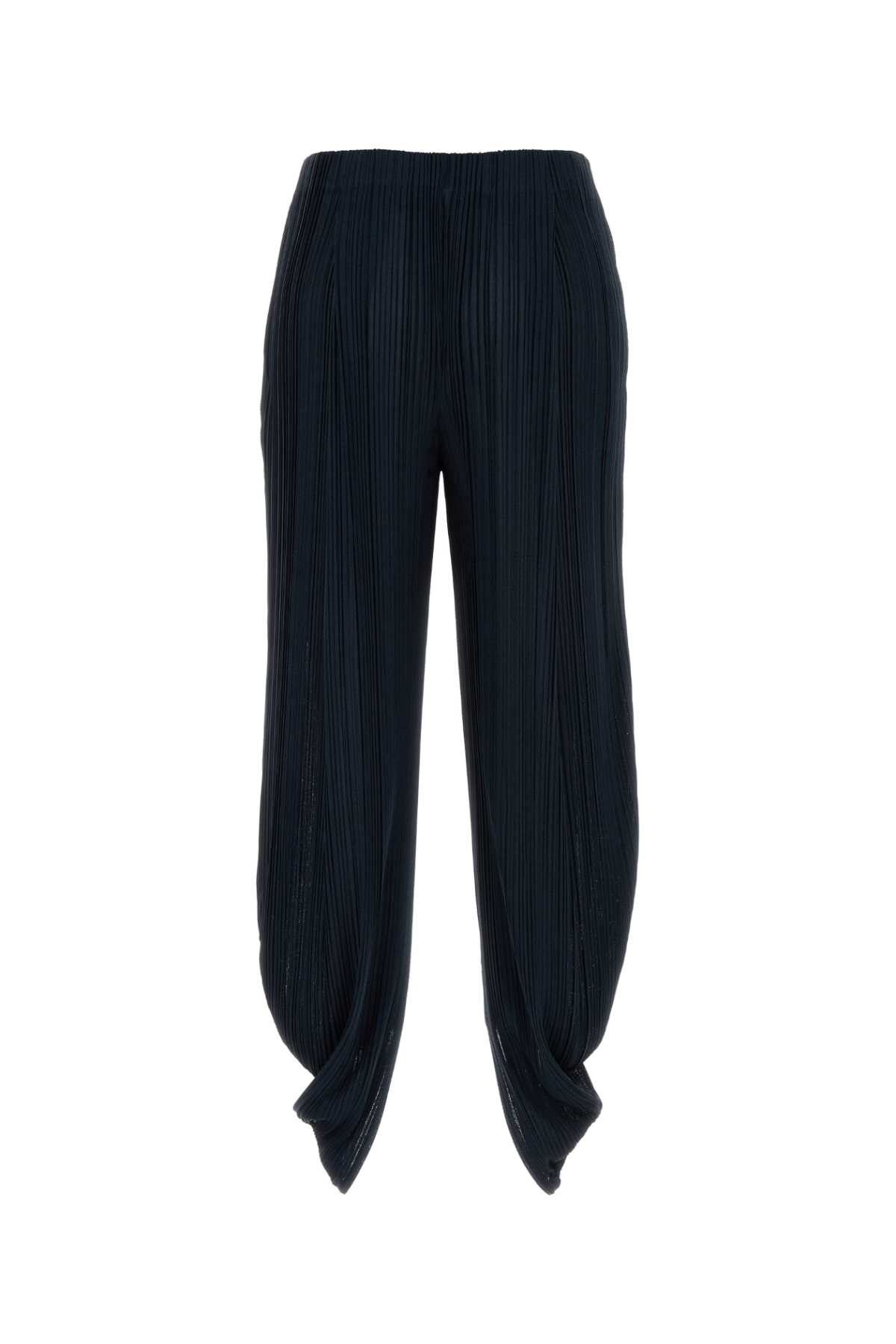 Giorgio Armani Navy Blue Jersey Pant Size 27" / US 4 / IT 40 - 2 Thumbnail