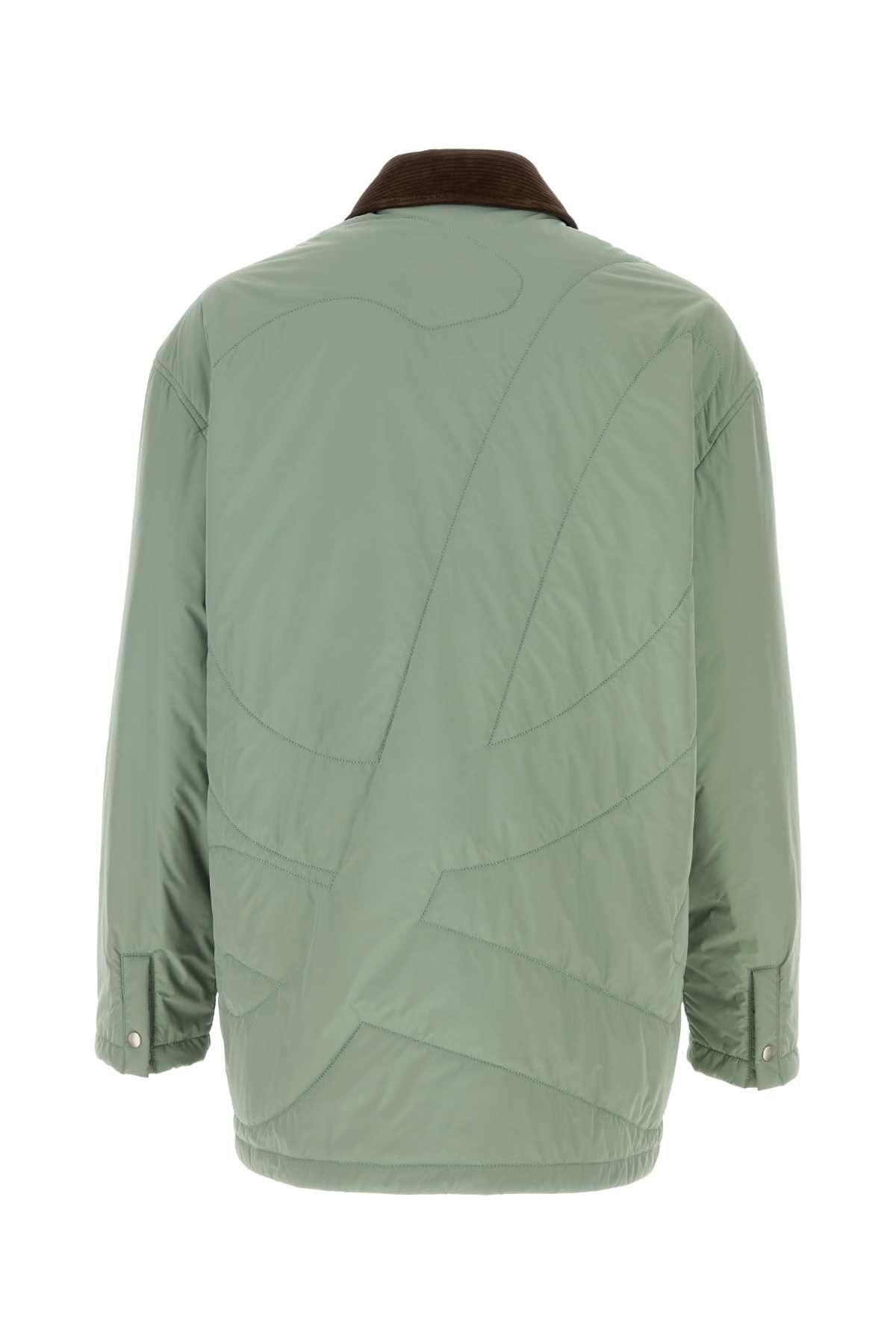 Loewe Mint Green Polyester Padded Jacket Size US XL / EU 56 / 4 - 2 Thumbnail